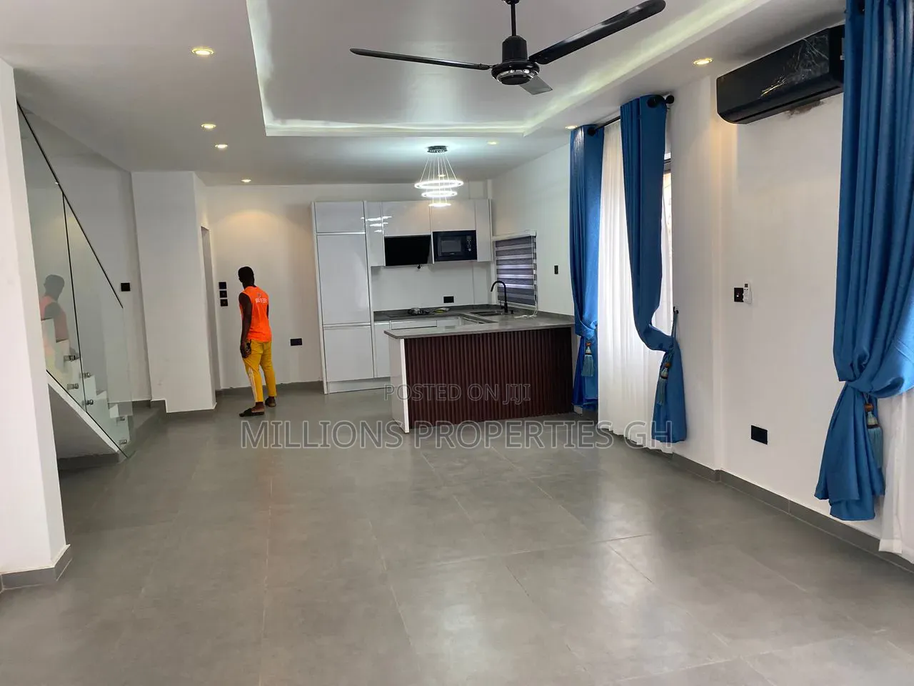 Furnished 2bdrm House in Millions Properties, Kumasi Metropolitan
