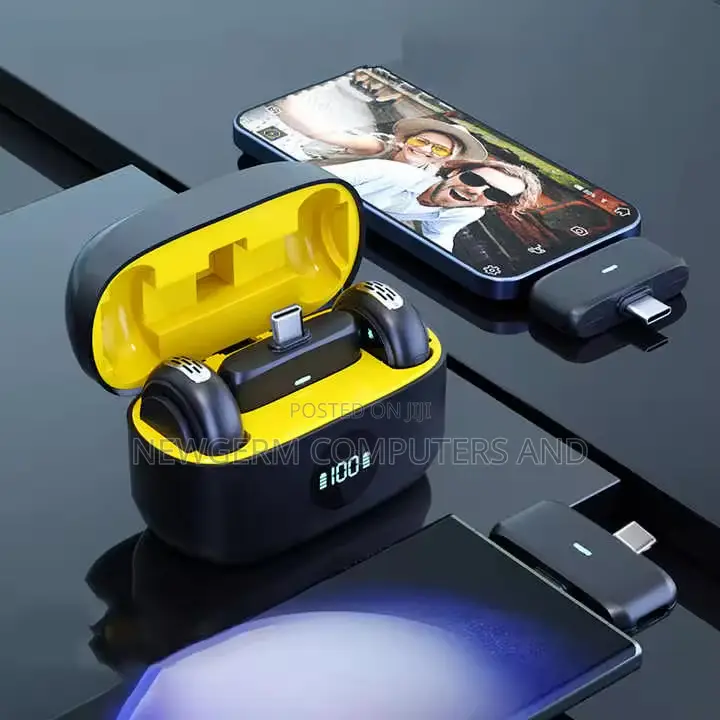 HEPU Wireless Collar Clip Microphone Wireless Noise Reduction