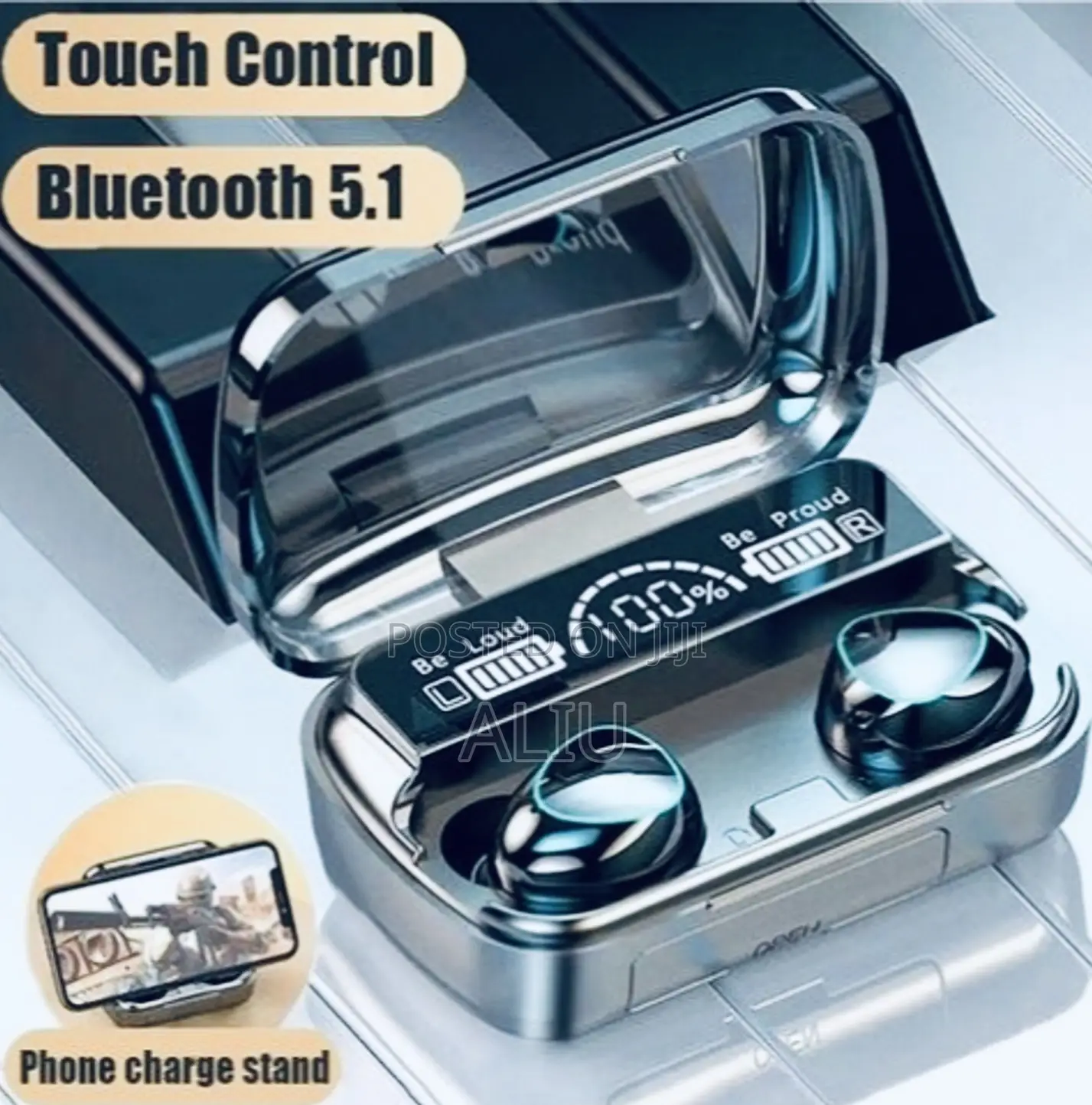 LED Display TWS Bluetooth Headset