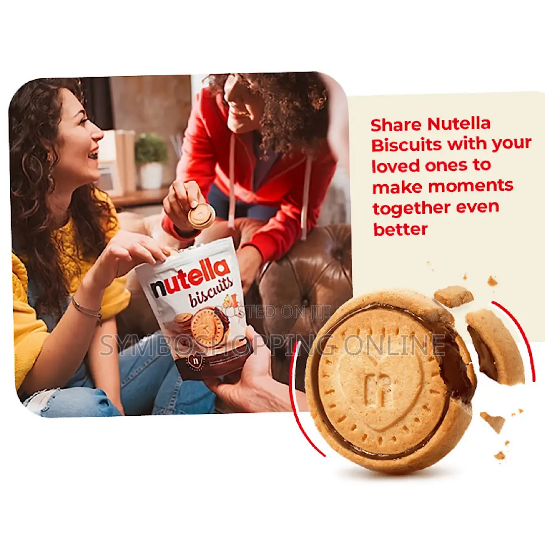 Nutella Ferrero Biscuits 176g (Resealable Pouch)