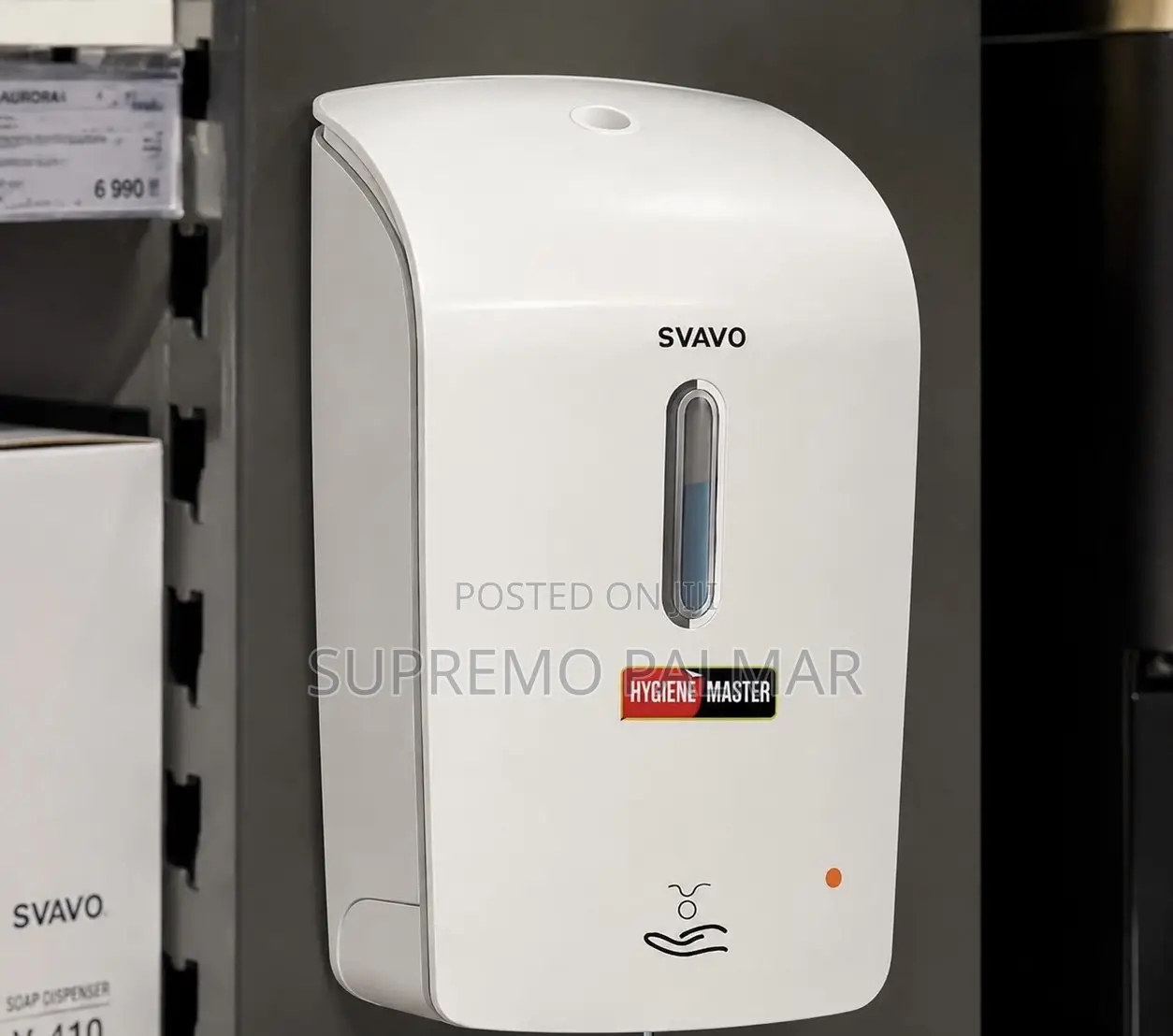 SVAVO 1000ml Automatic Soap Dispenser | Touchless Wall Mounted