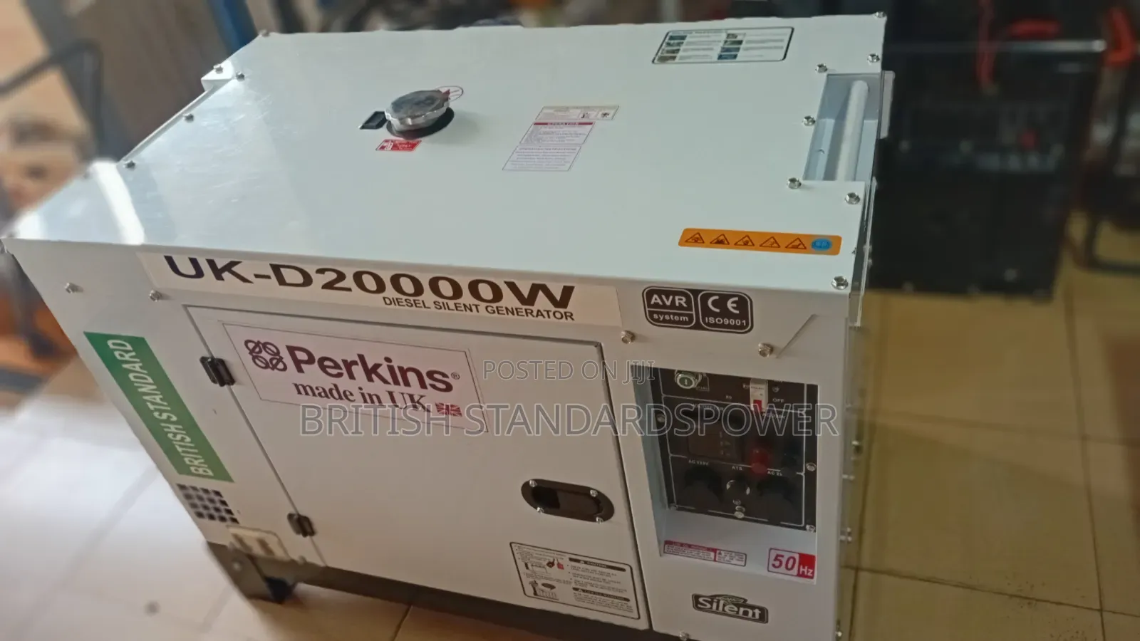 Powerful Perkins 20kva Diesel Generator With Free Installation