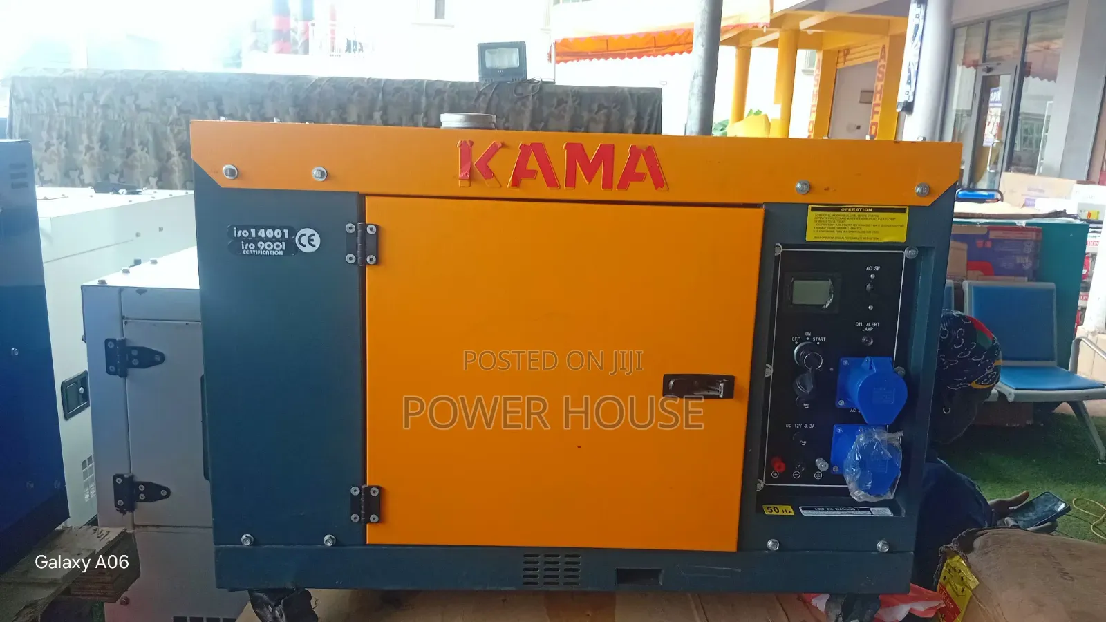 Industrial-Grade KAMA 15kVA Diesel Generator – Strong Engine, Free