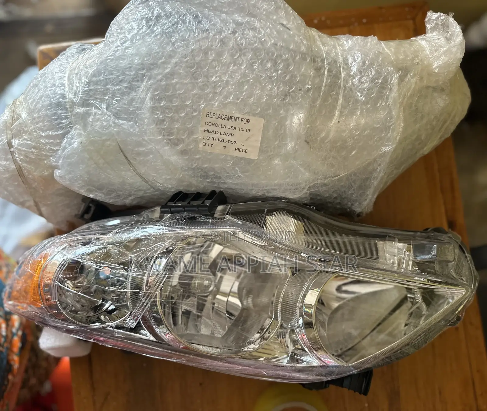 Corolla “2010, 2011,2012, 2013” Headlights Pair
