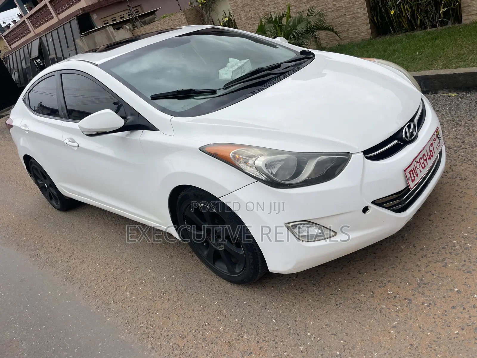 Hyundai Elantra 2013 White