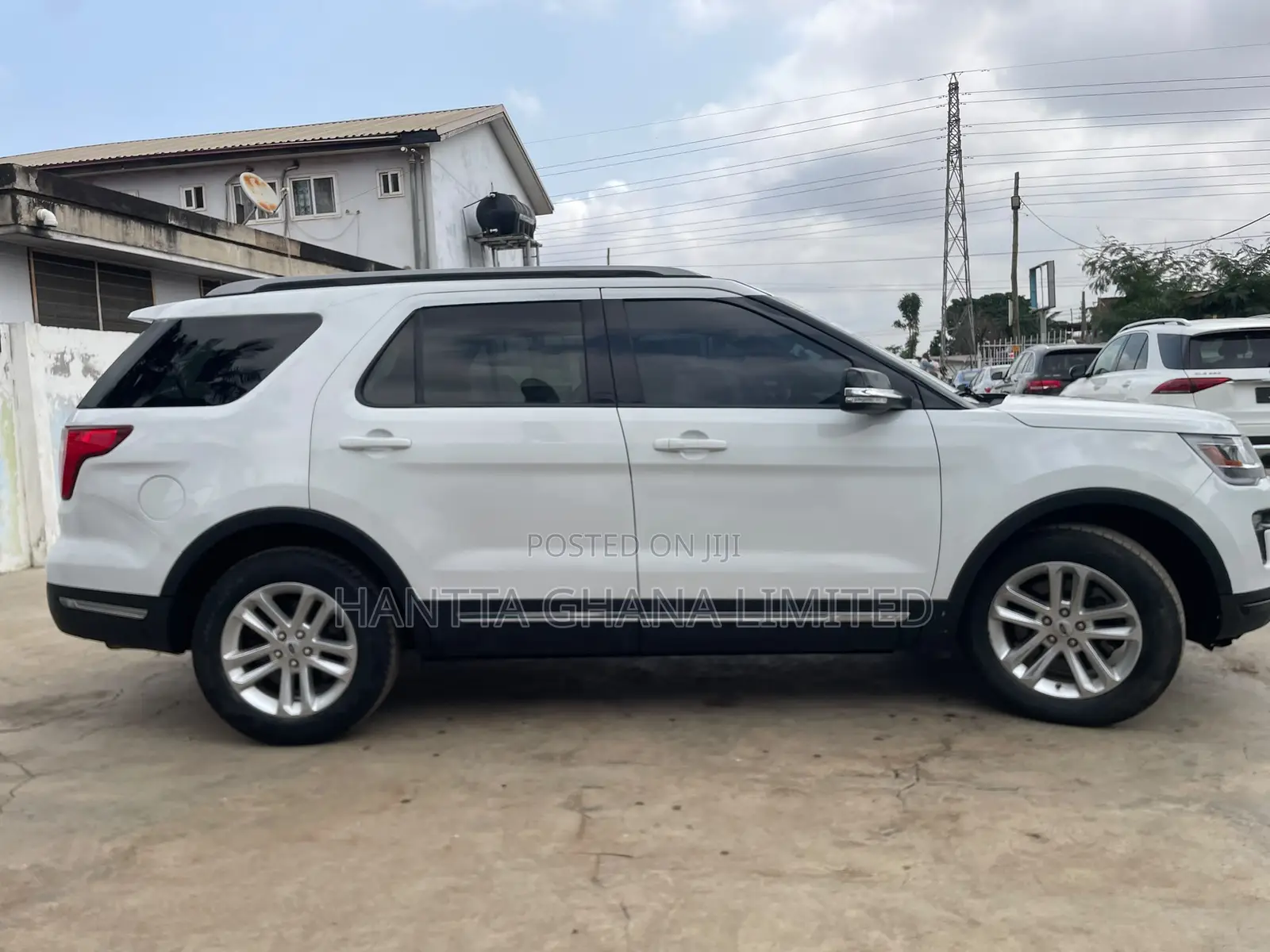 Ford Explorer XLT 4dr 4x4 (2.3L 4cyl 6A) 2017 White
