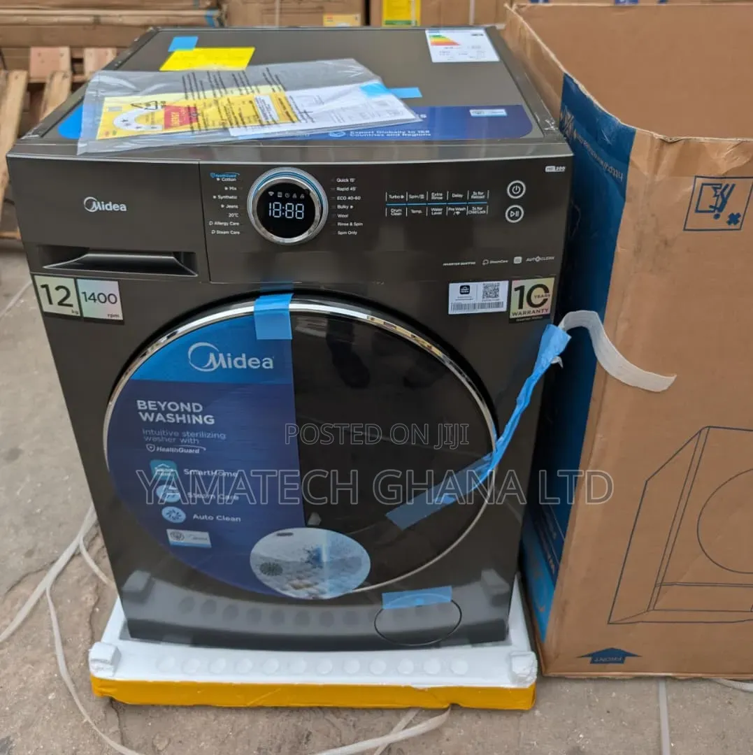 Midea 12kg Fully Automatic Front Load Washing Machine