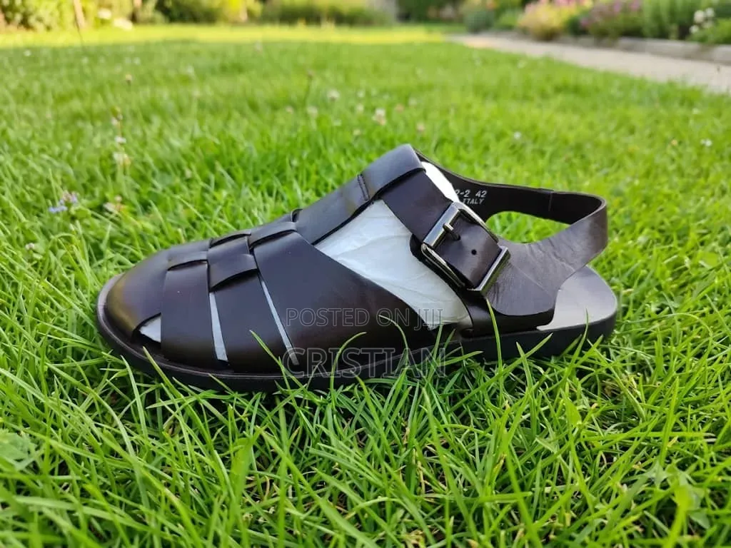 Luxurious Men's Leather Sanders