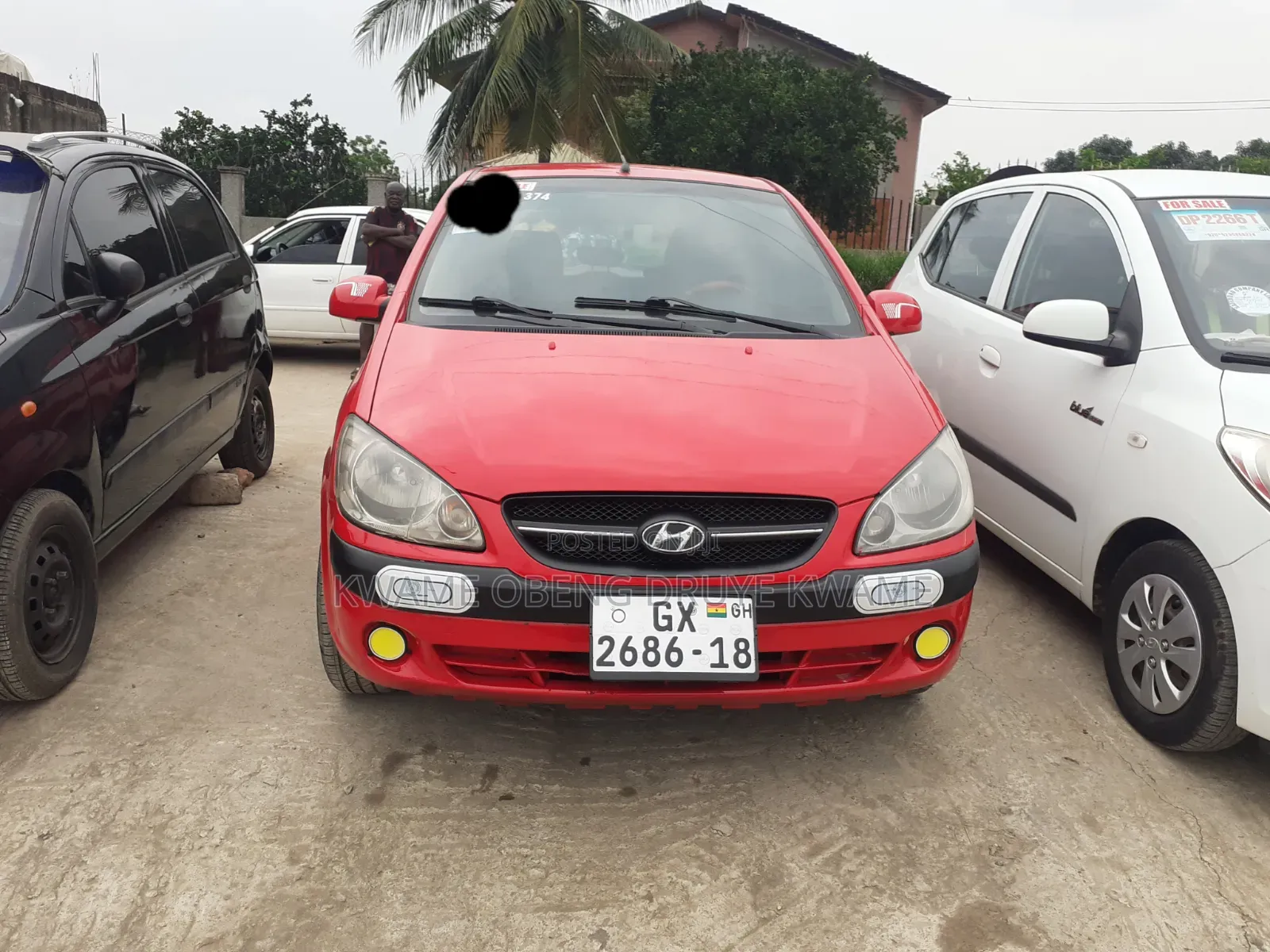 Hyundai Getz 2010 Red
