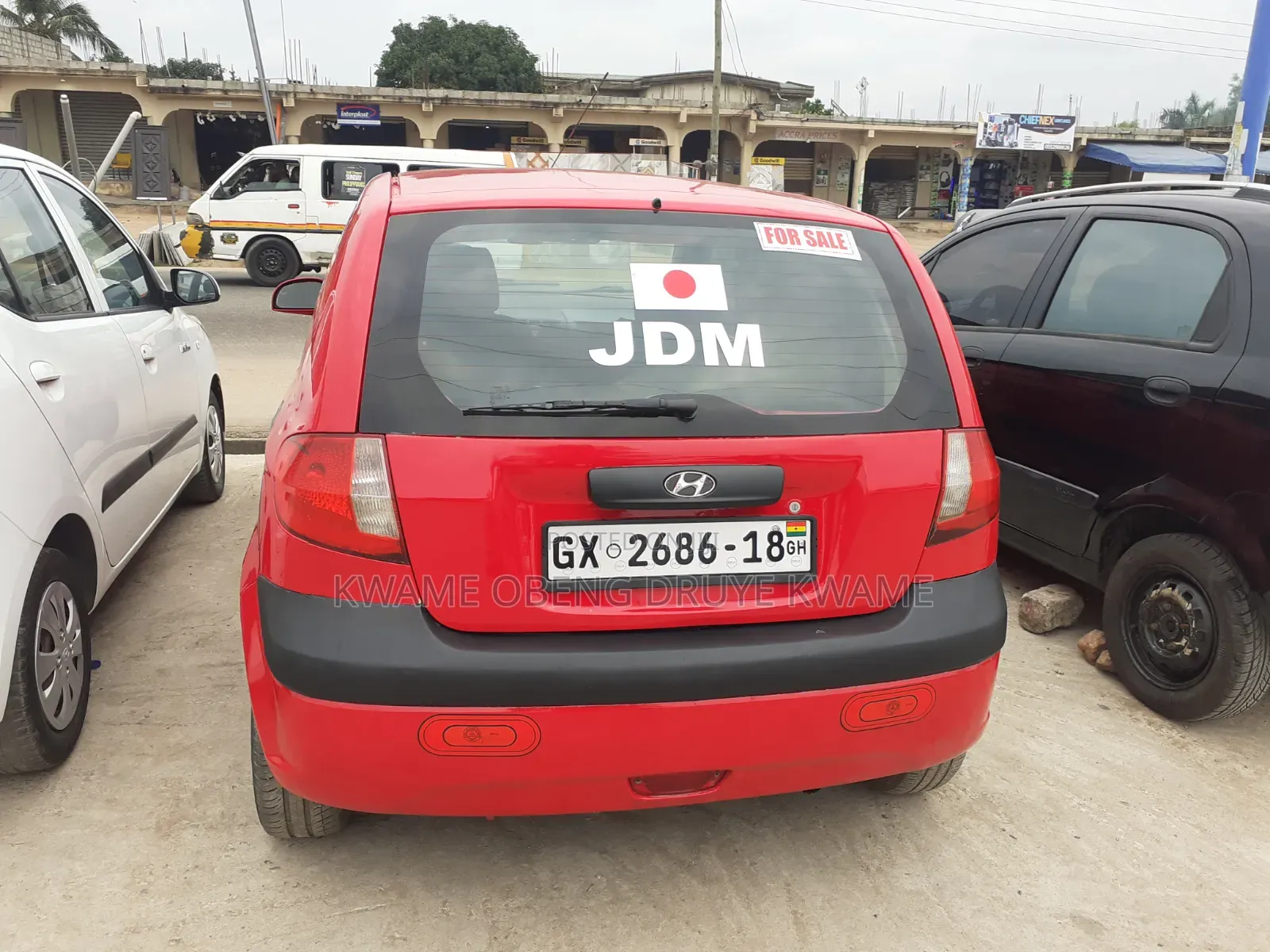 Hyundai Getz 2010 Red