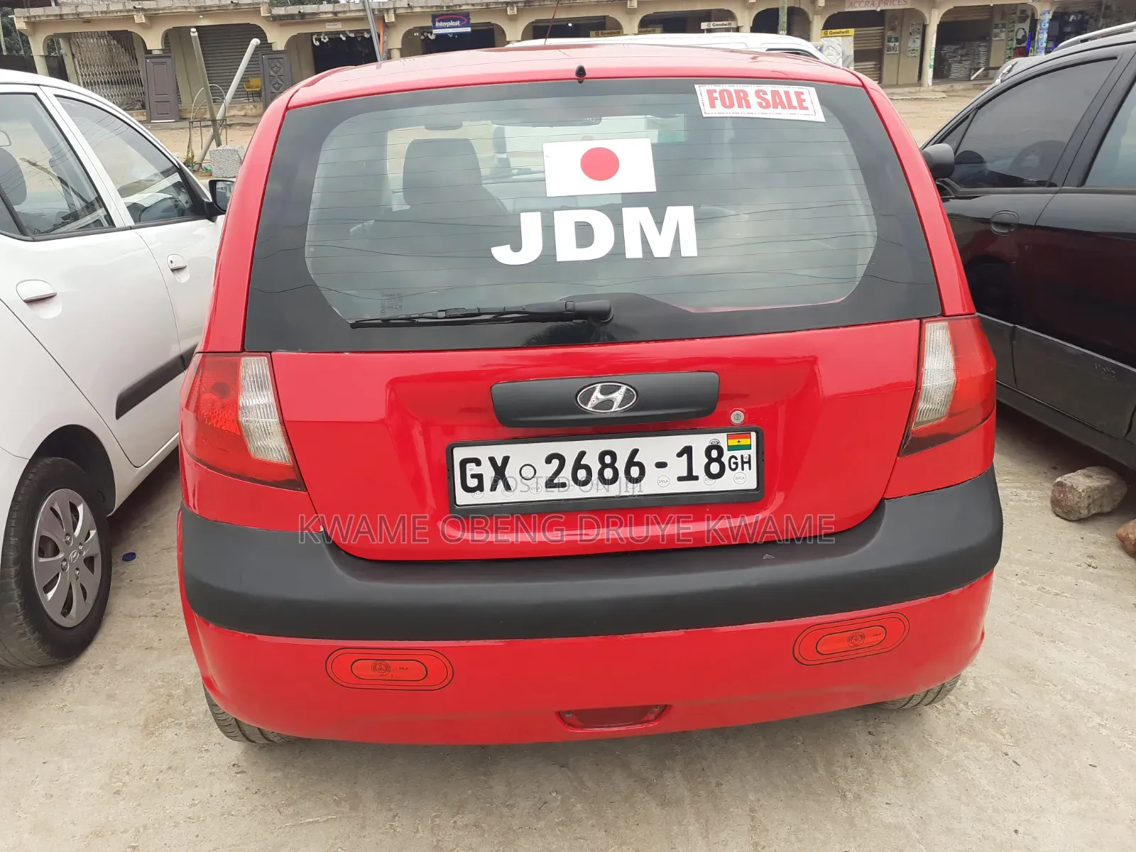 Hyundai Getz 2010 Red