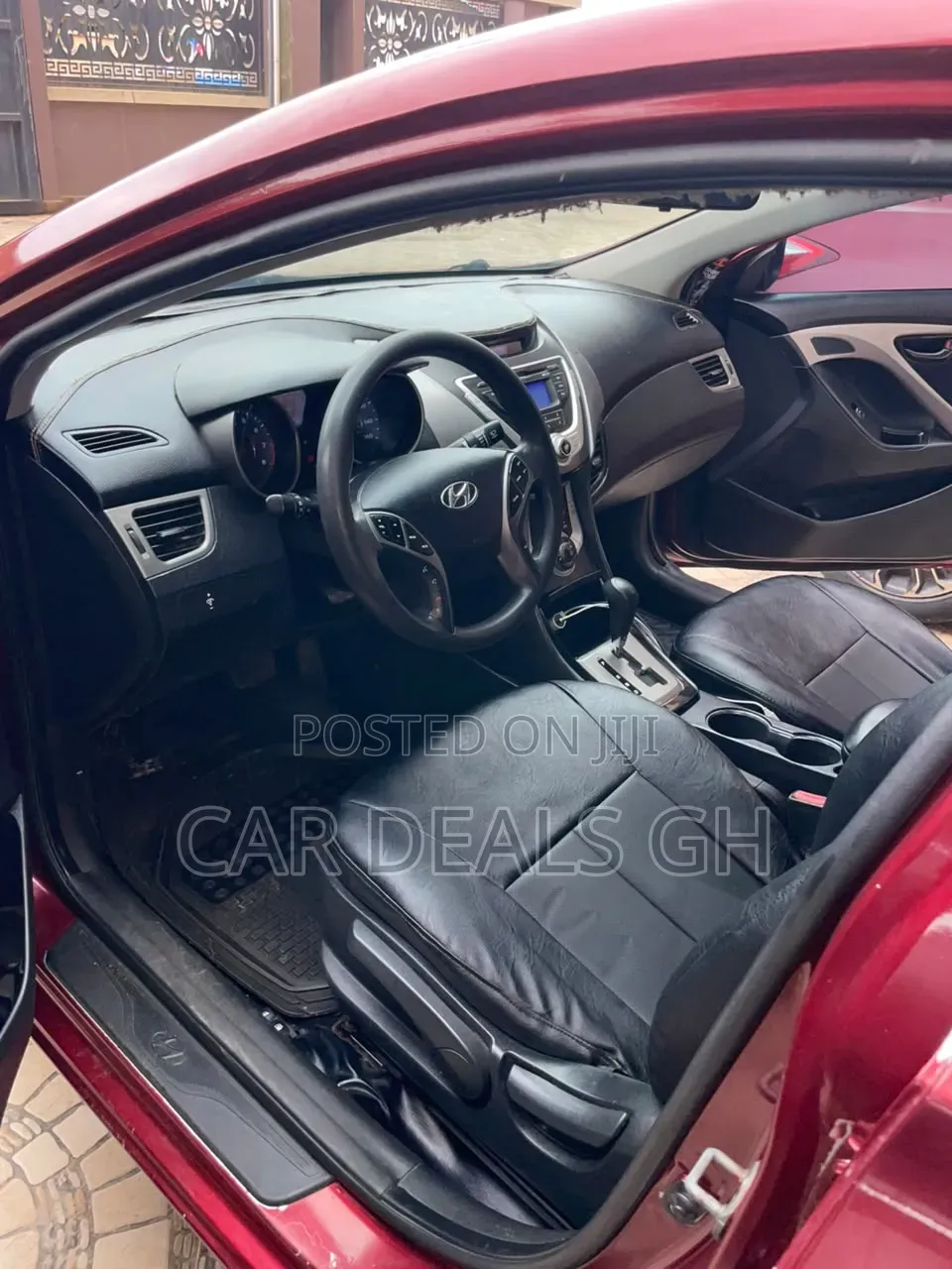 Hyundai Elantra 2012 Burgundy