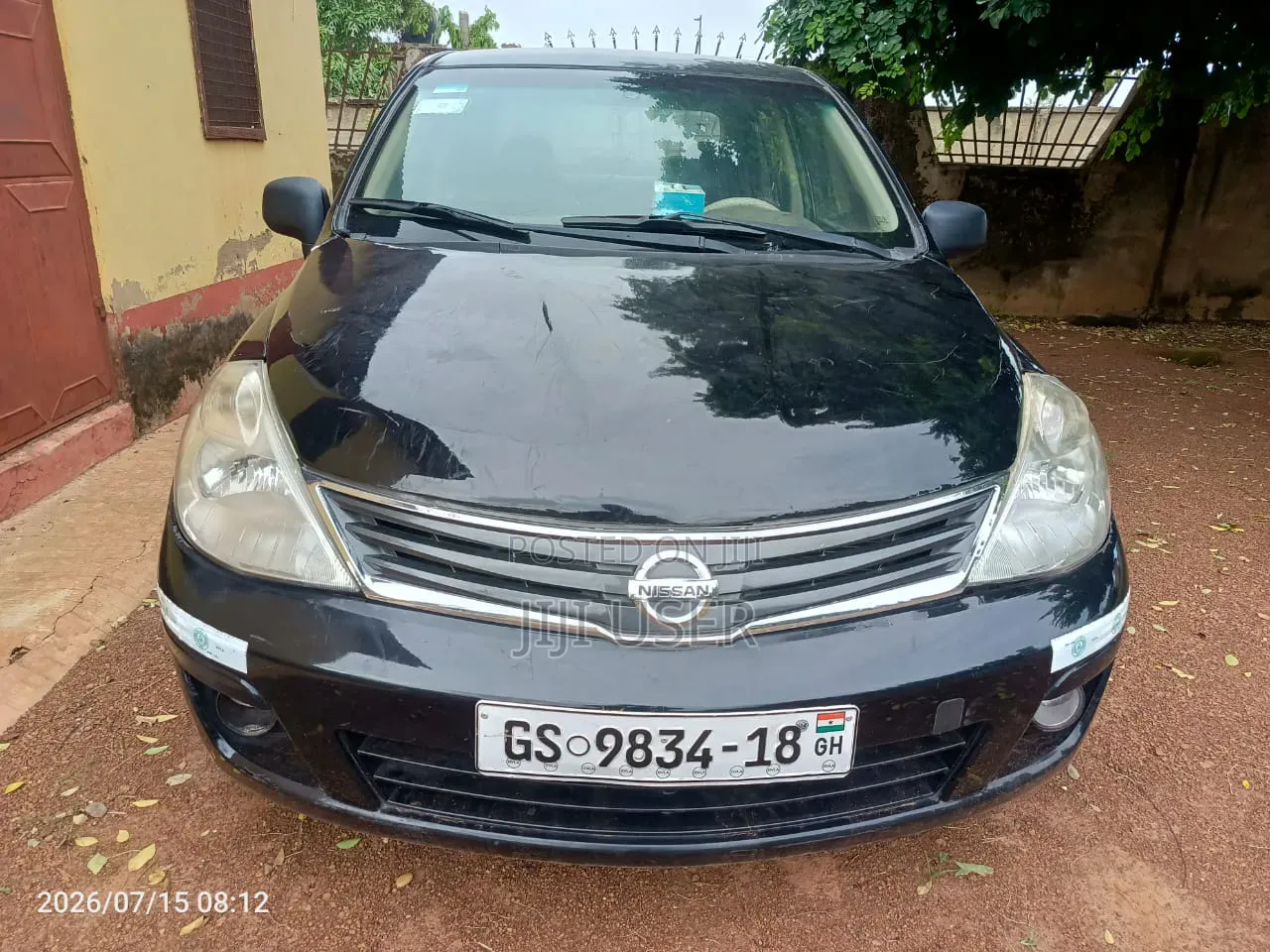Nissan Versa 2008 Black