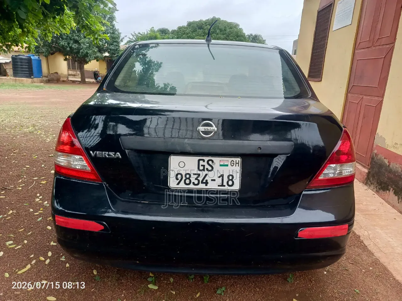 Nissan Versa 2008 Black