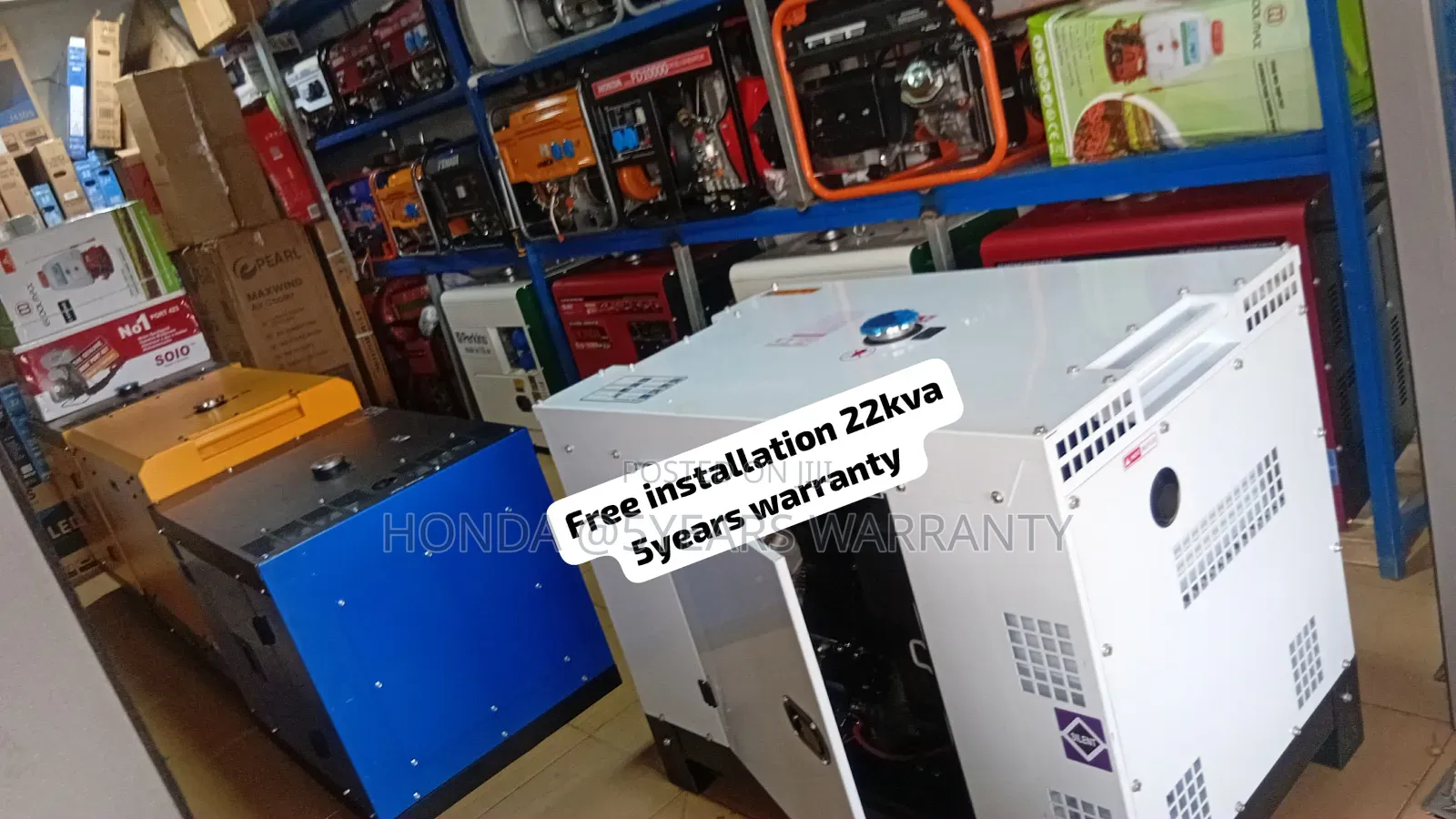 Perkins 22kVA 1-Phase Diesel Generator–Powerful Fuel Efficient 22kva