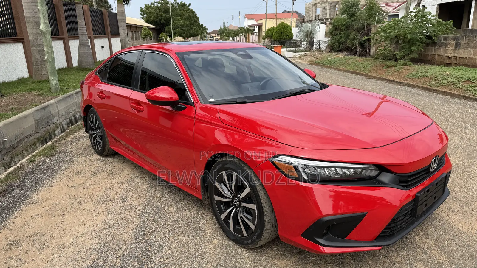 Honda Civic EX 2022 Red