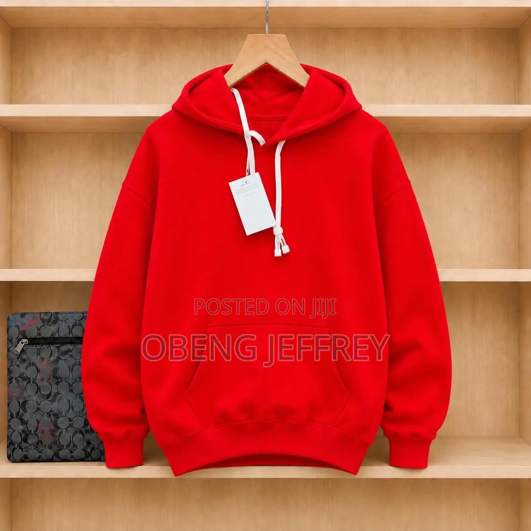 Original Plain Woolen Hoodie in Colours