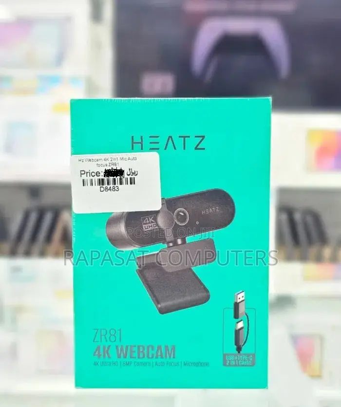 Heatz ZR81 2-in-1 Web Camera
