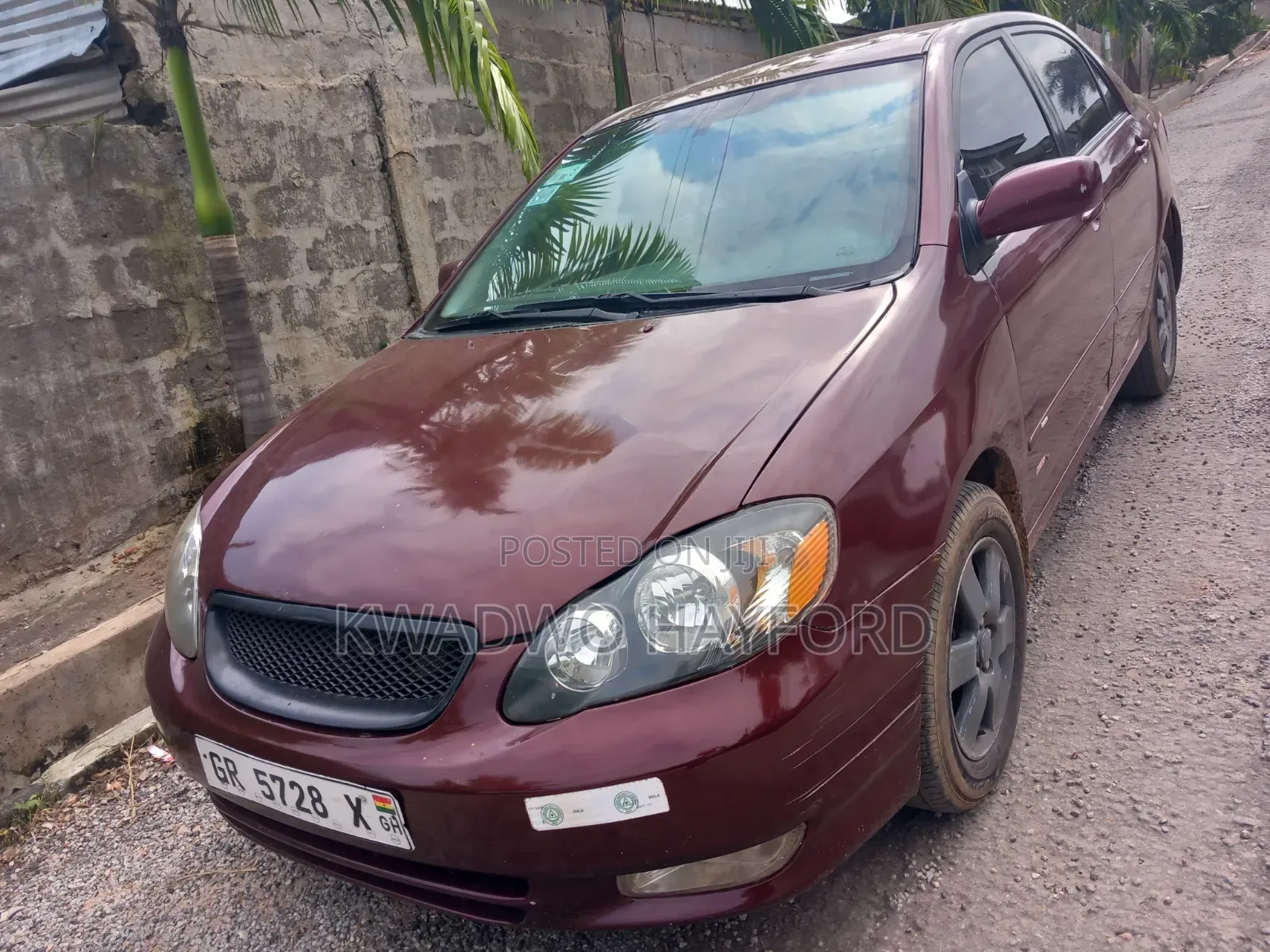 Toyota Corolla 2005 Red
