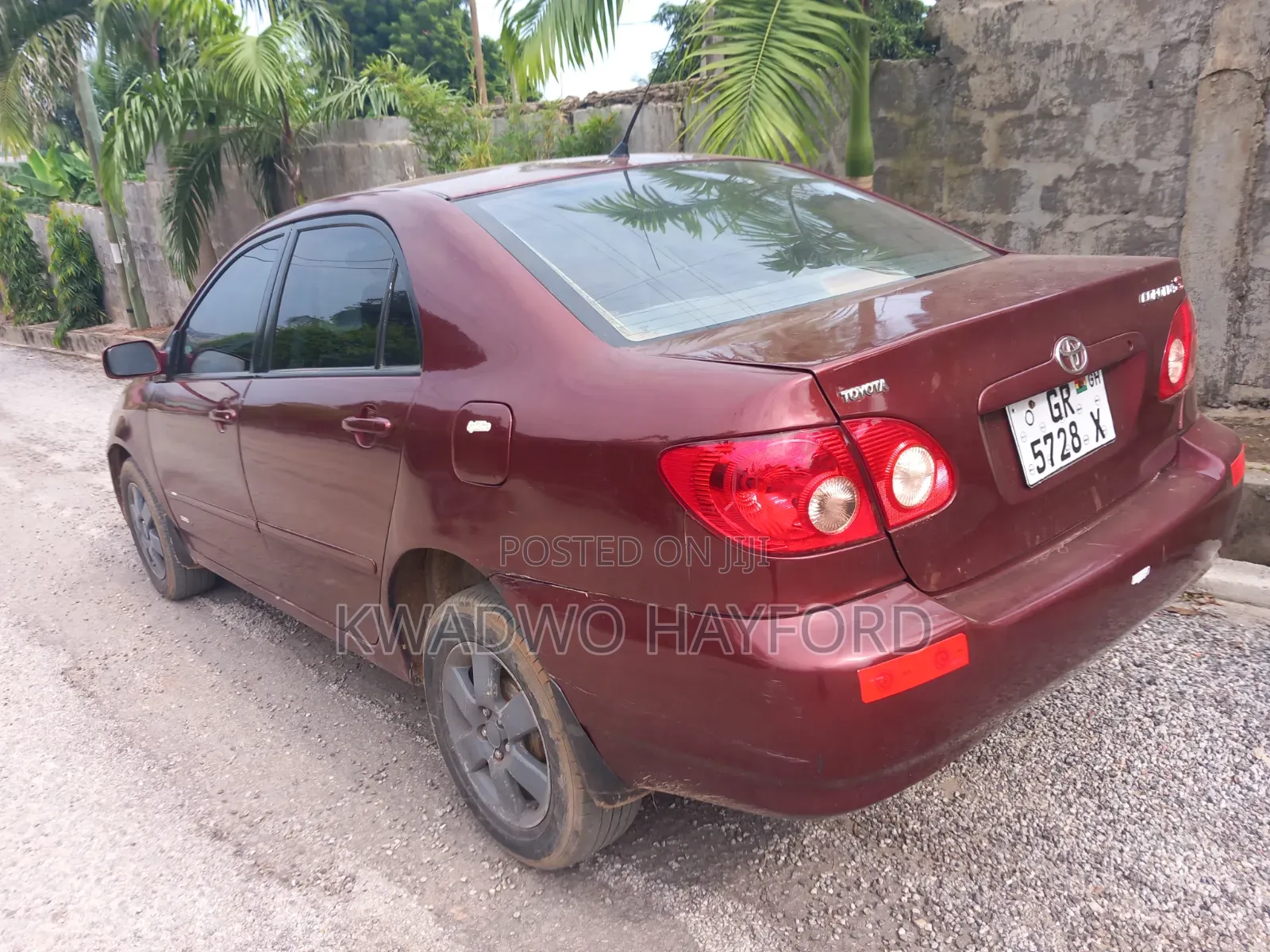 Toyota Corolla 2005 Red