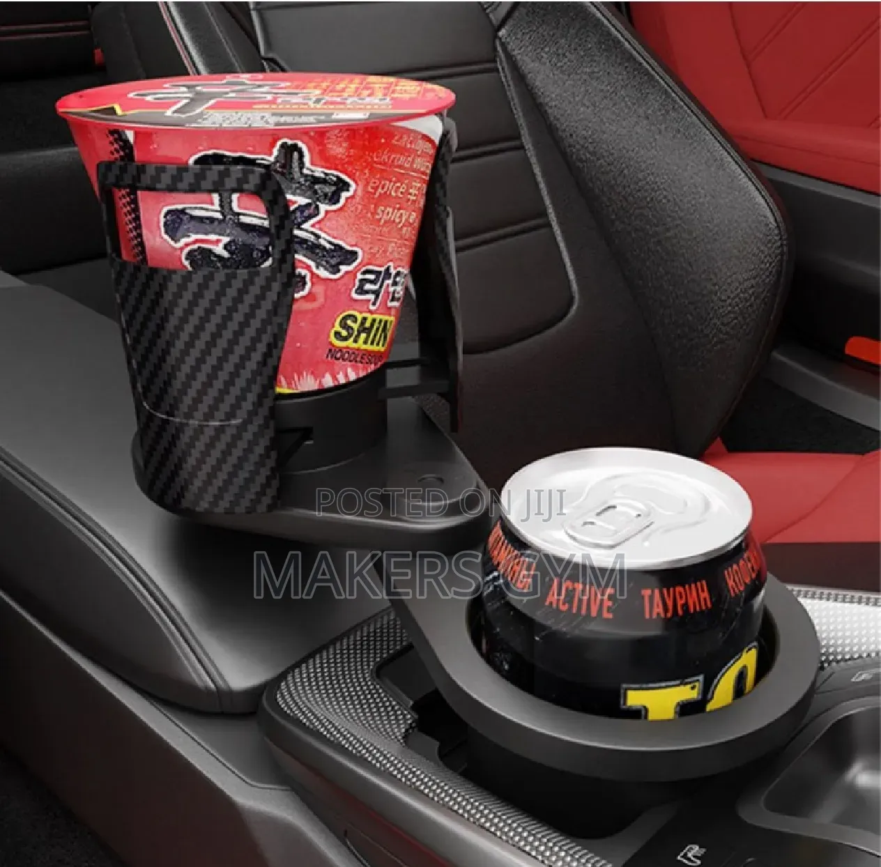 2 in 1 Cup Holder With (360* Degree Rotation)