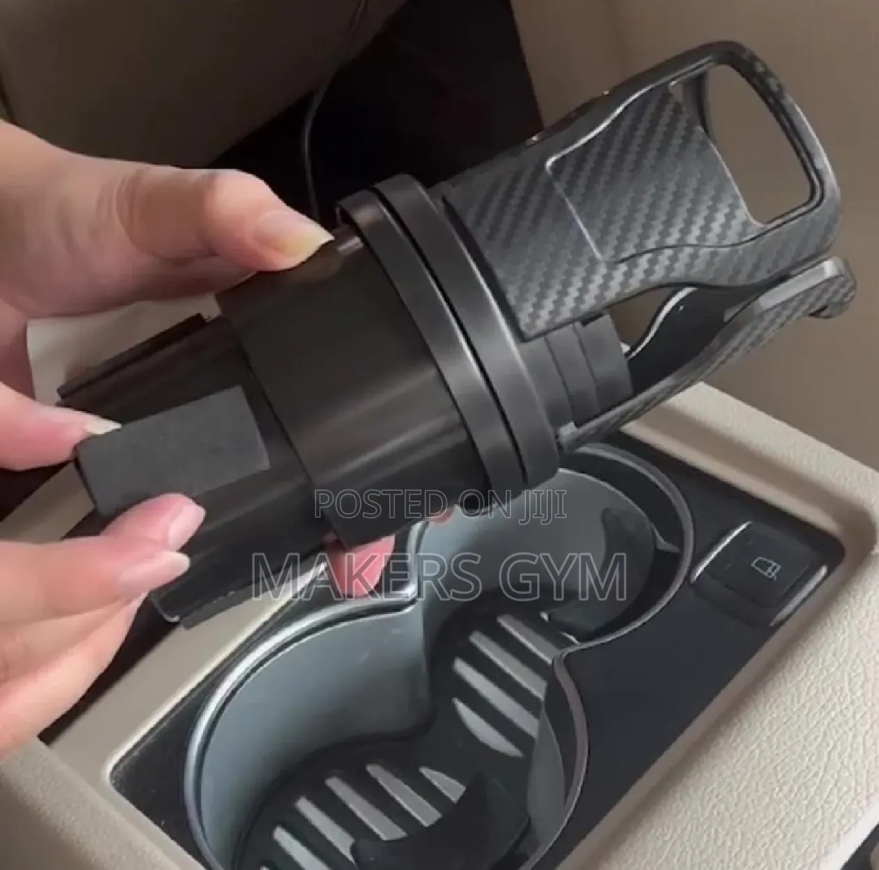 2 in 1 Cup Holder With (360* Degree Rotation)
