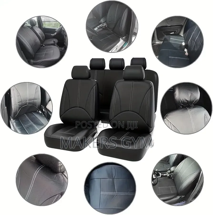 9PCS PU Leather Universal Car Seat