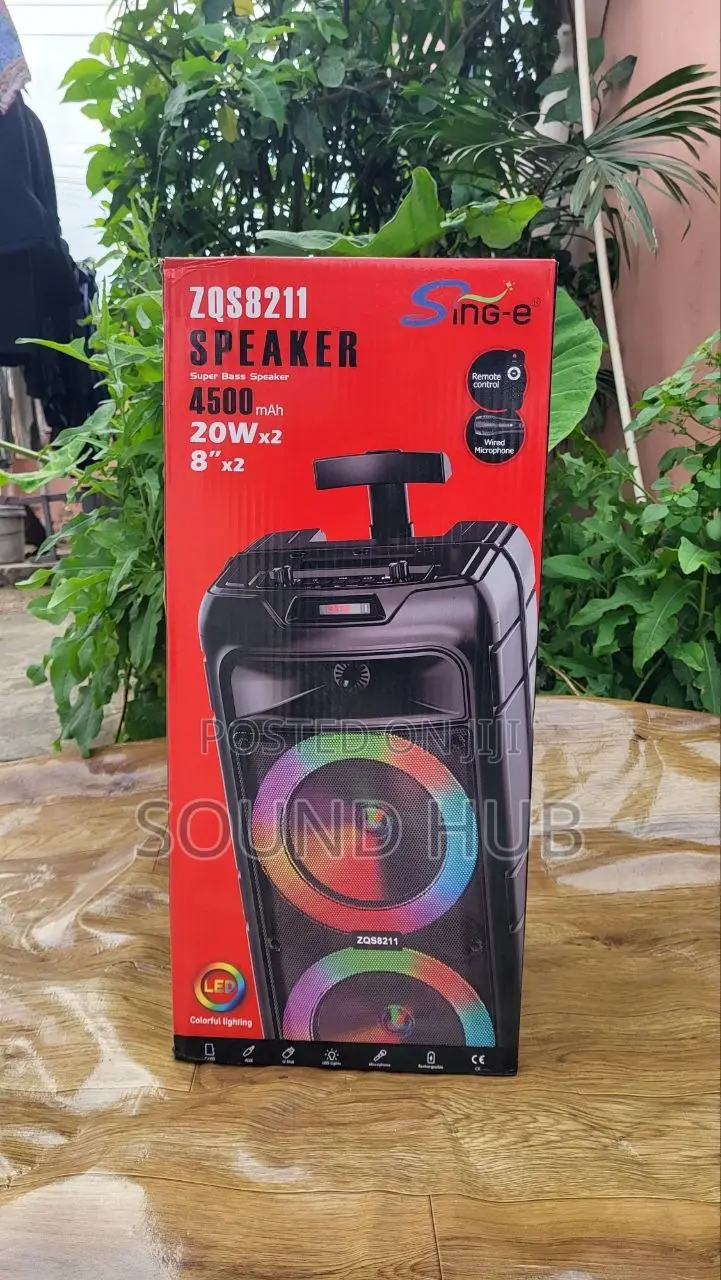 Portable Rechargeable Bluetooth Party Speaker
