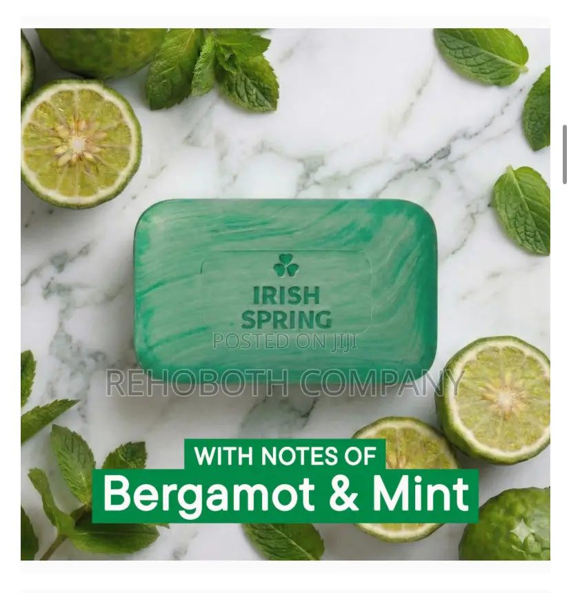 Irish Spring Bar Soap Original Clean, Smell Fresh for 12 Hours,