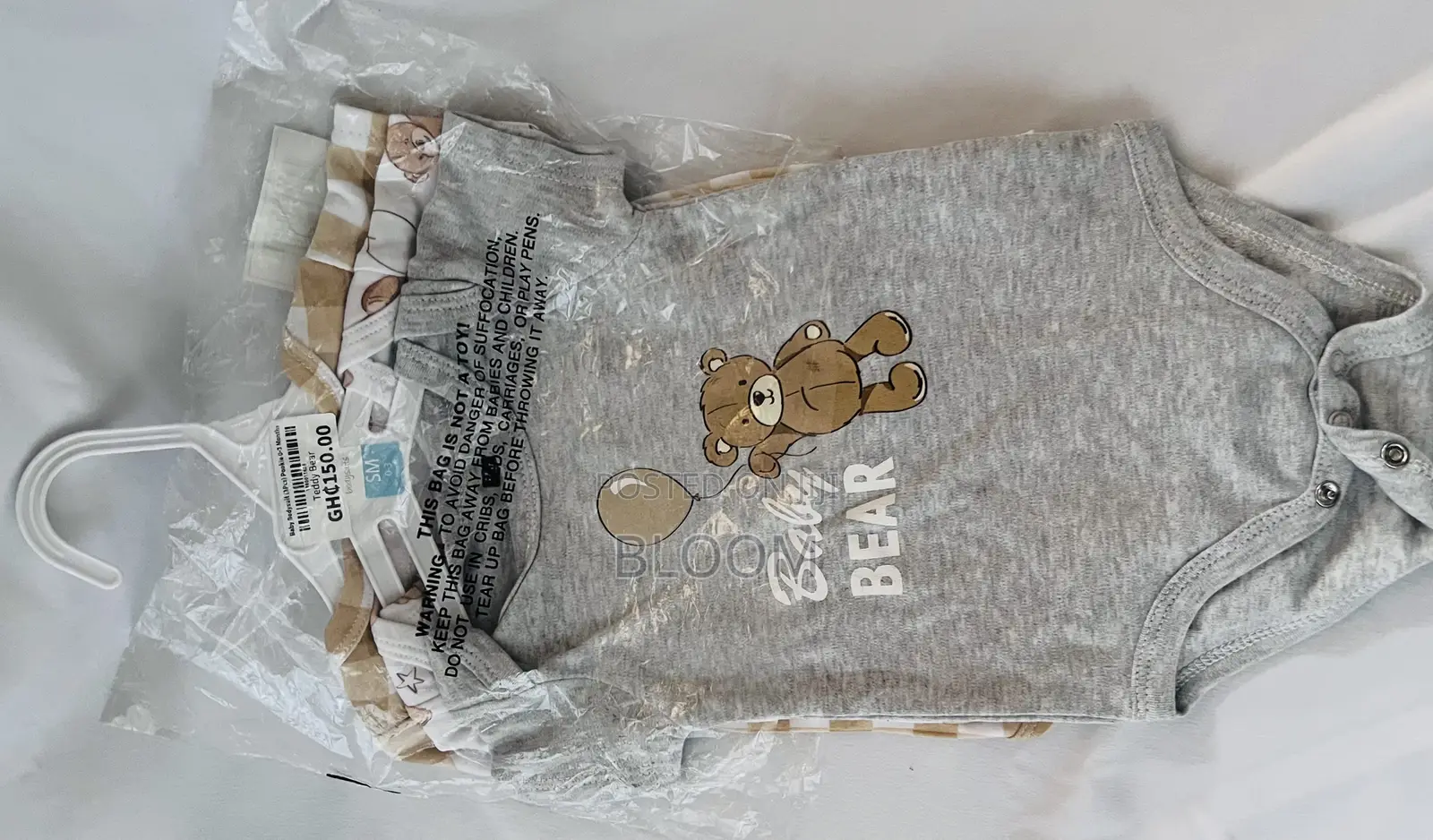 New Baby Bear Bodysuit Set