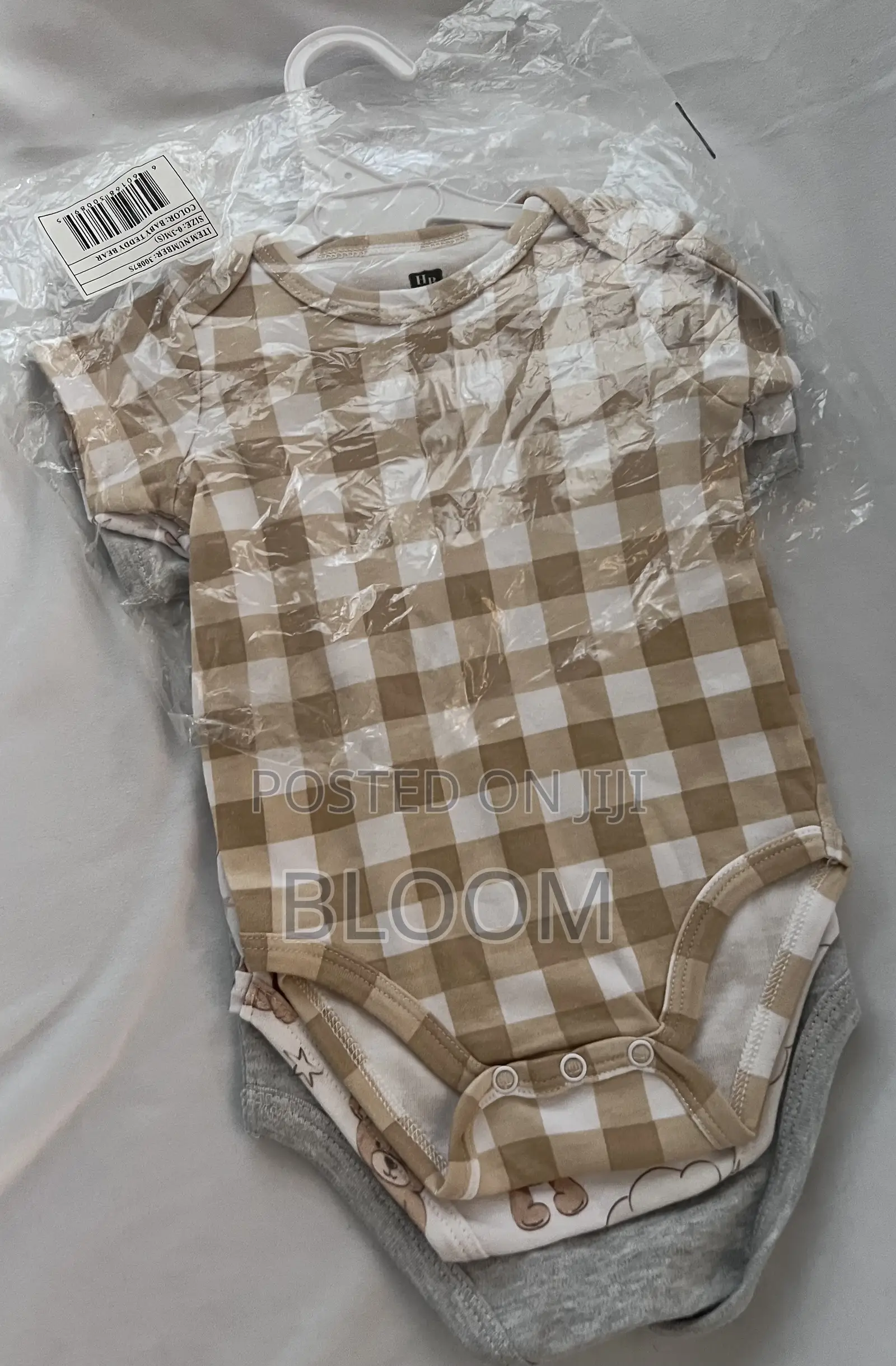 New Baby Bear Bodysuit Set