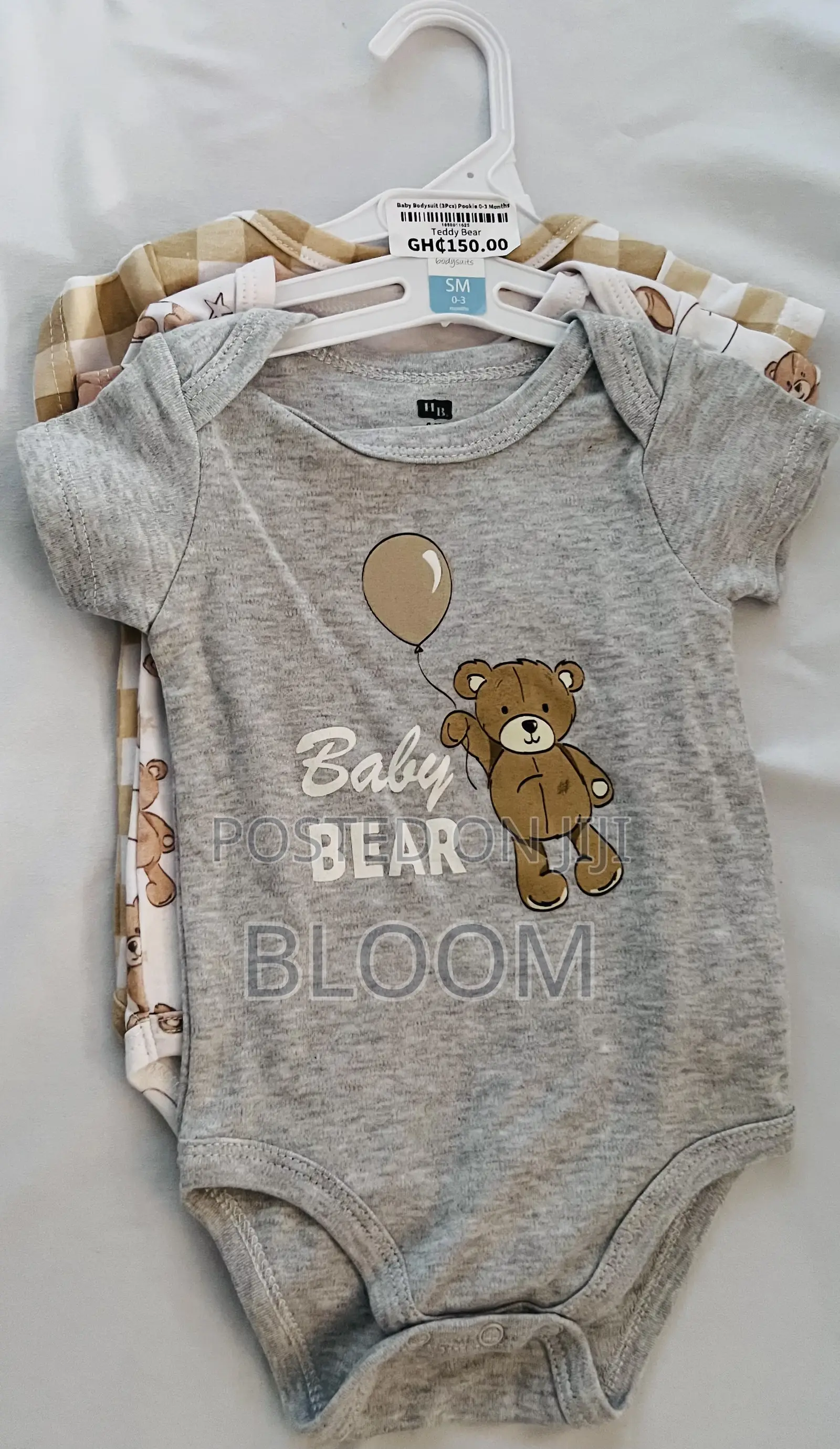 New Baby Bear Bodysuit Set