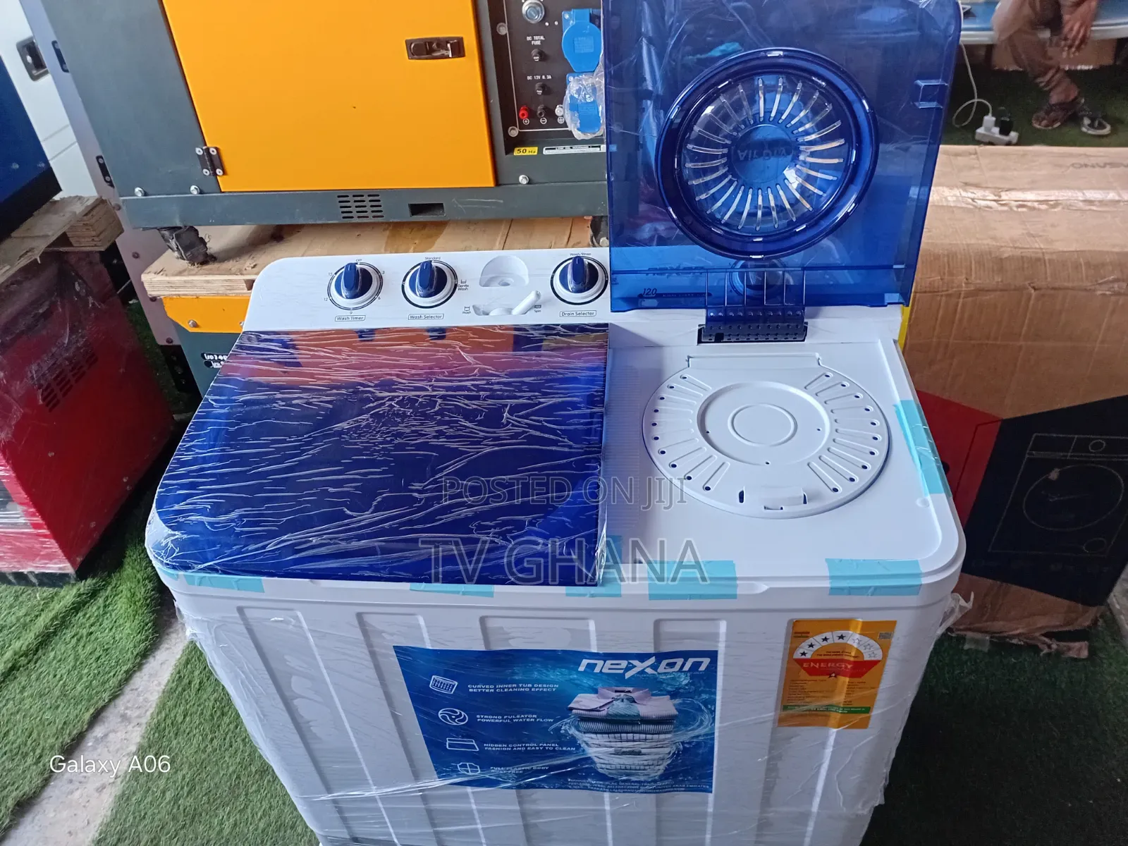 Nexon 12KG Washing Machine – Smart Choice for Every Ghanaian Home12kg