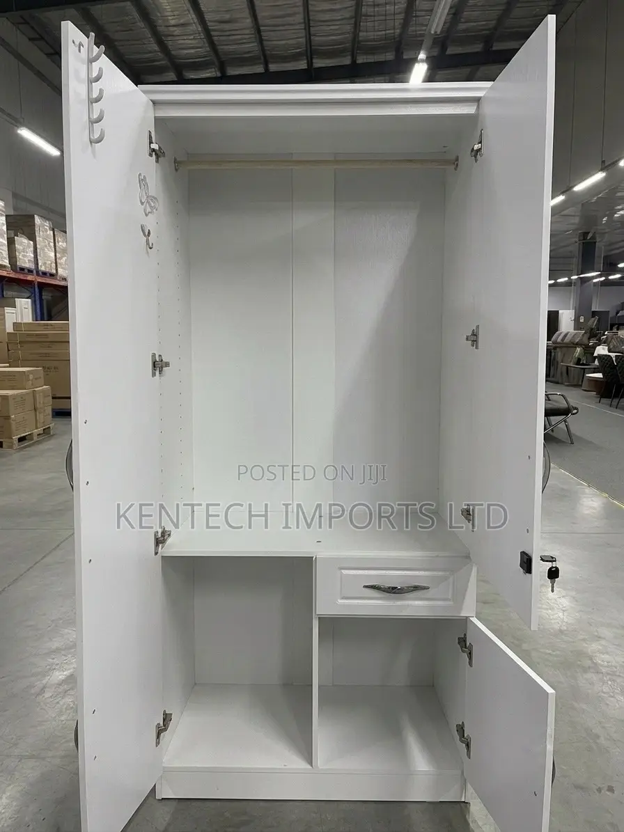 Premium 2 Door China Made Wardrobe - 2 in 1