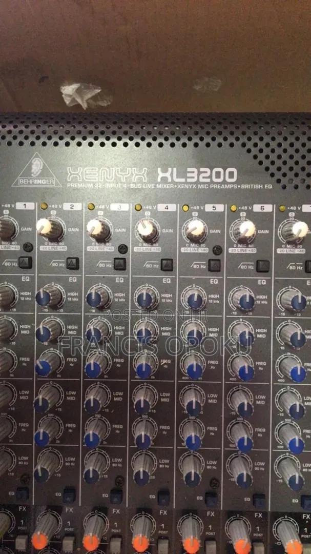 Behringer Analogue Mixer