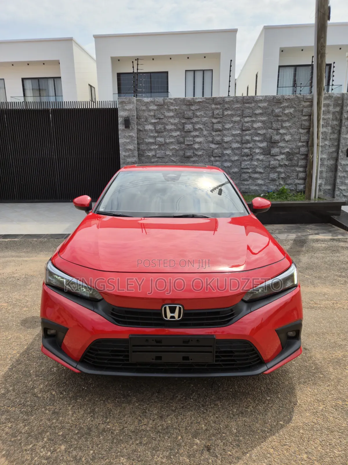 Honda Civic EX CVT w/o BSI 2023 Red