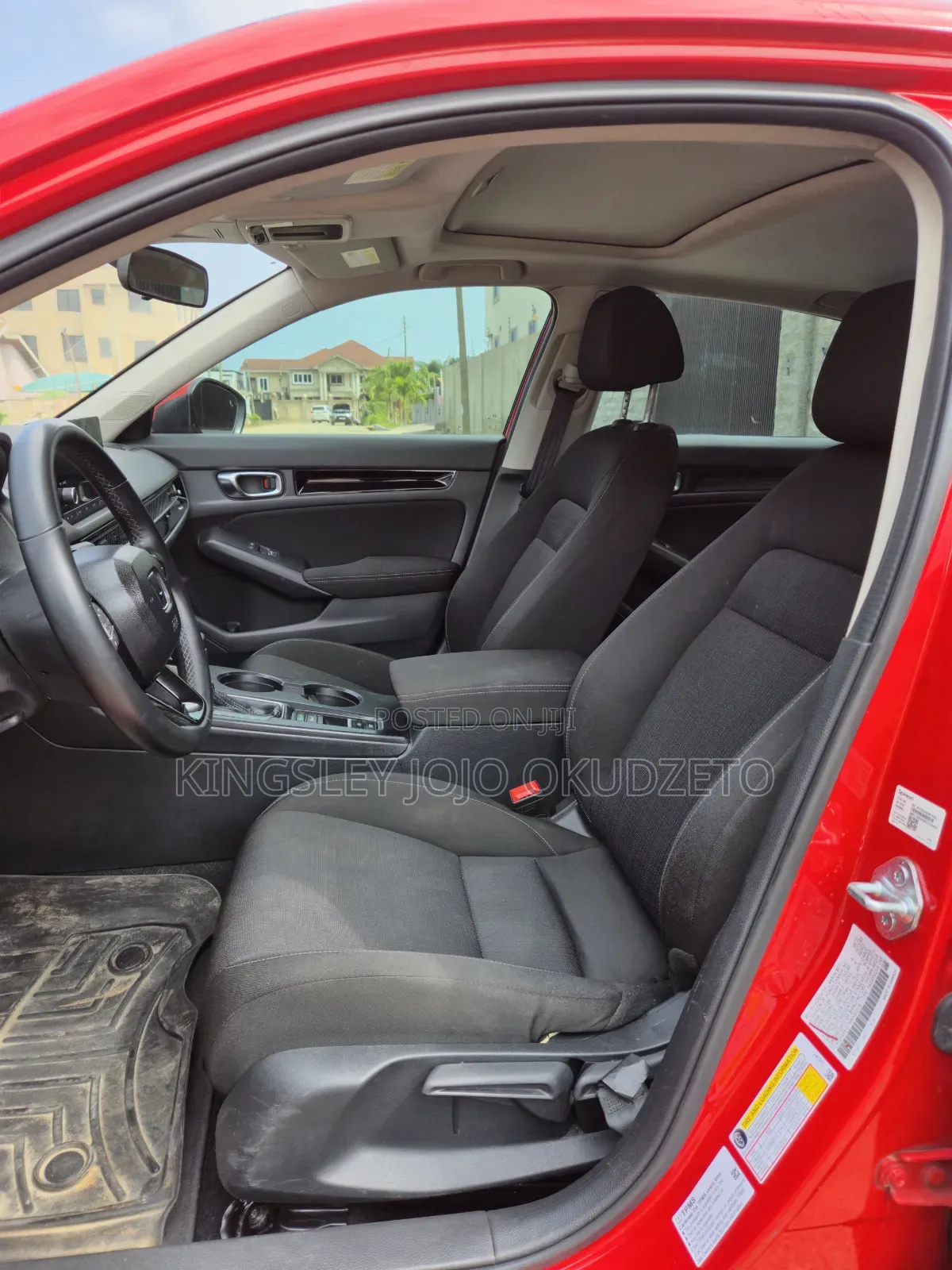 Honda Civic EX CVT w/o BSI 2023 Red