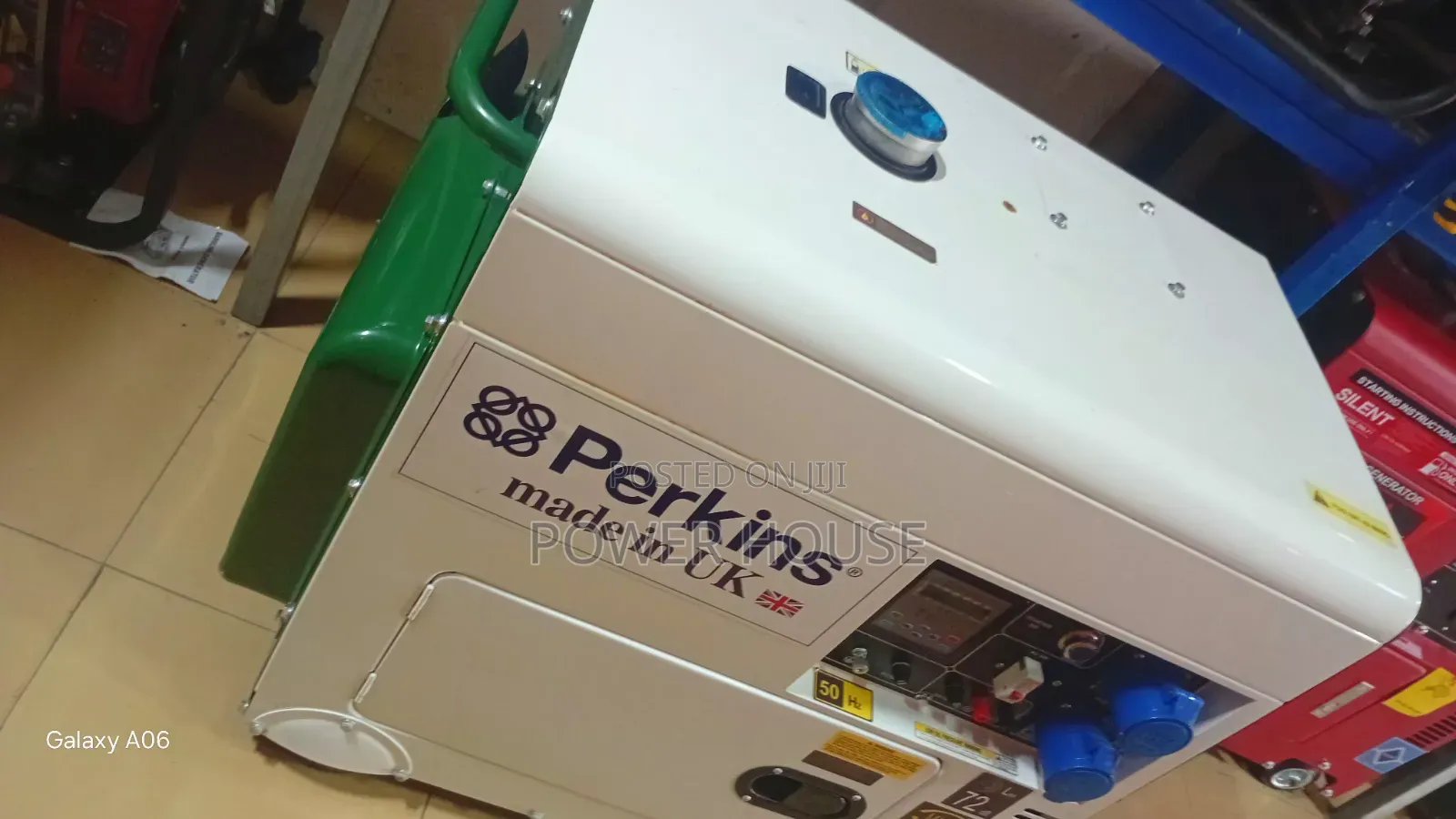 Original Perkins 15kVA Silent Diesel Generator – Built for Reliable
