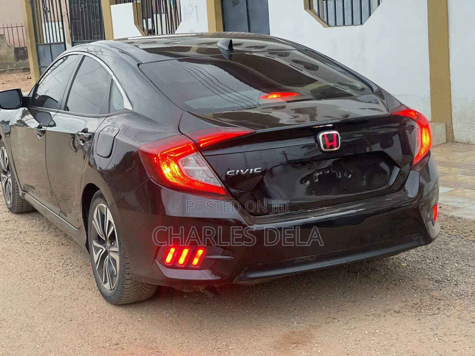 Honda Civic EX 4dr Sedan (1.5L 4cyl) 2016 Black