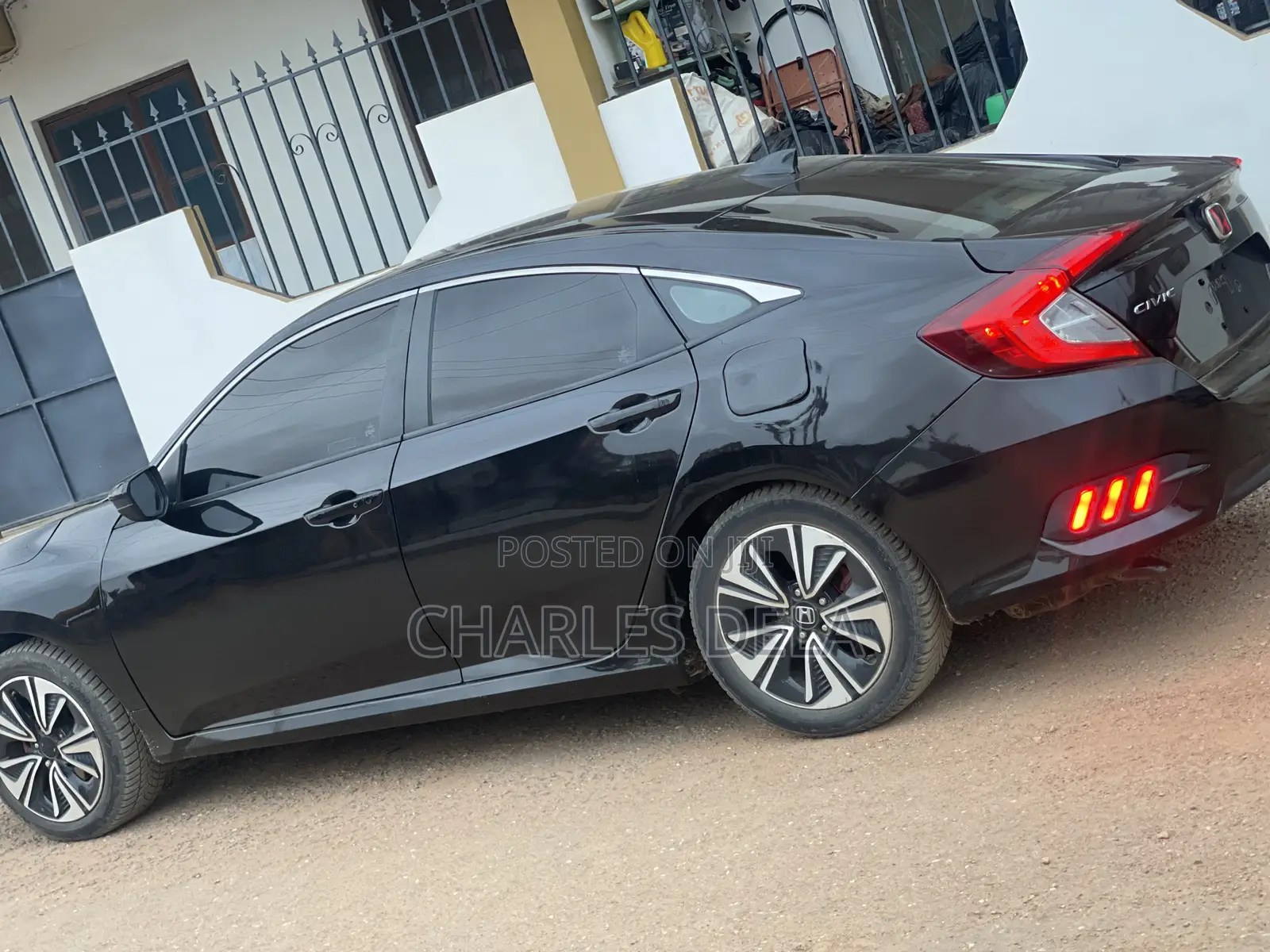 Honda Civic EX 4dr Sedan (1.5L 4cyl) 2016 Black