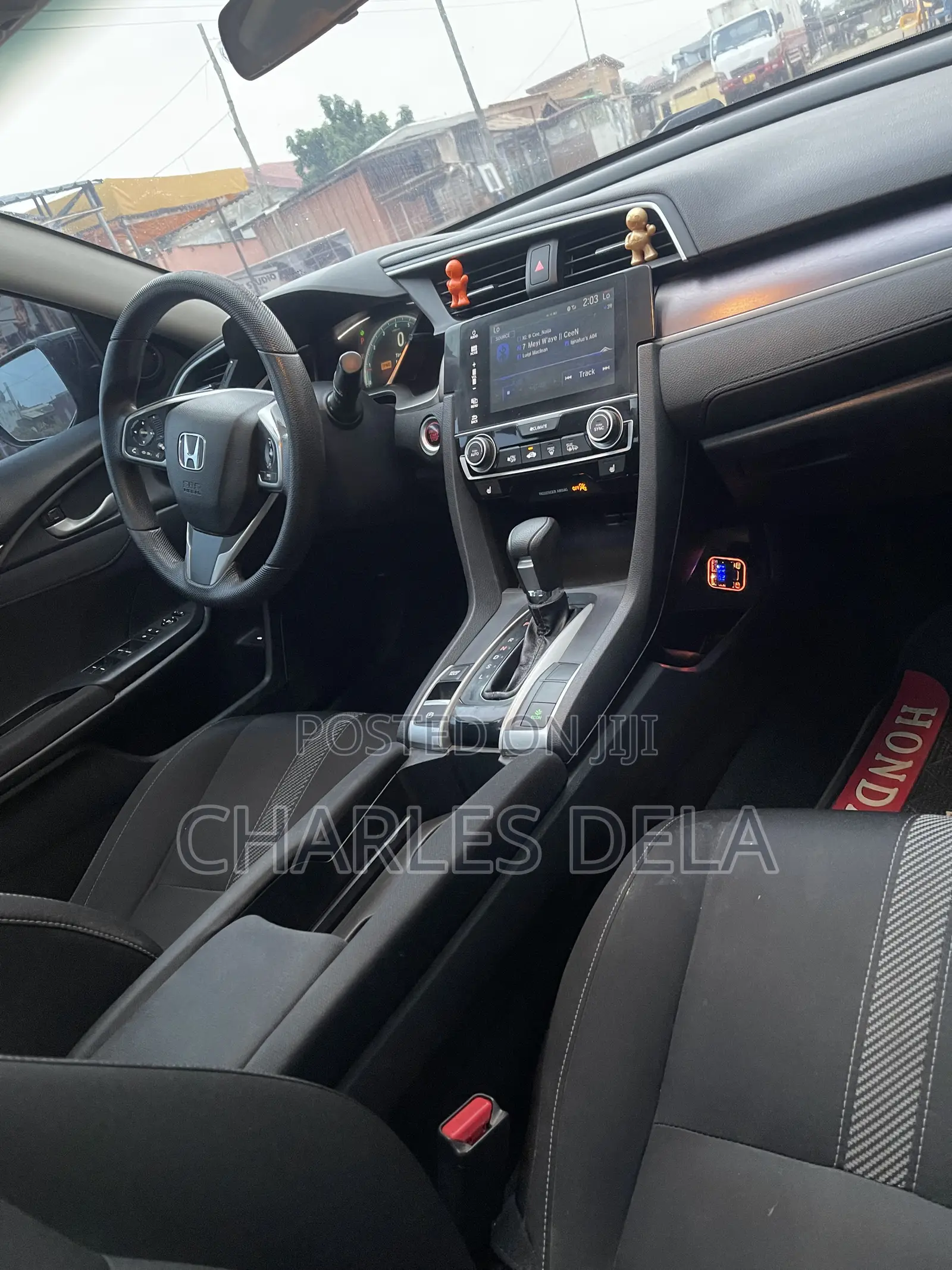 Honda Civic EX 4dr Sedan (1.5L 4cyl) 2016 Black