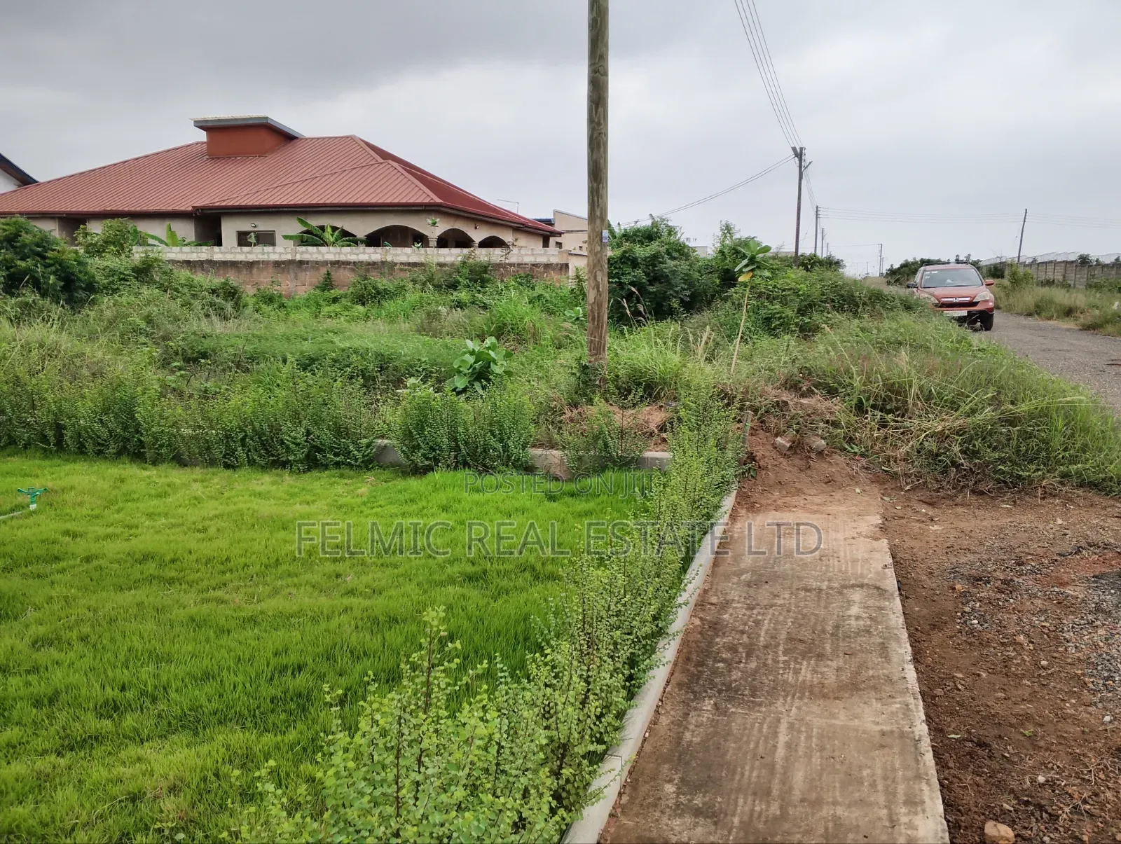 100x80ft Plot at Tema Comm 24 Palm Ridge Estate for Sale