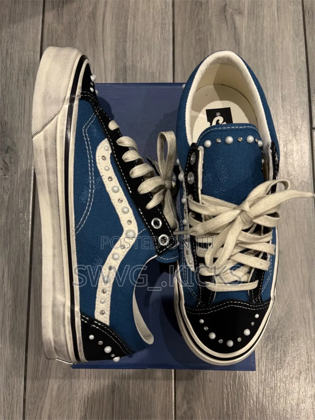 Vans LX Old Skool 36 Pearlized Pack Black Navy