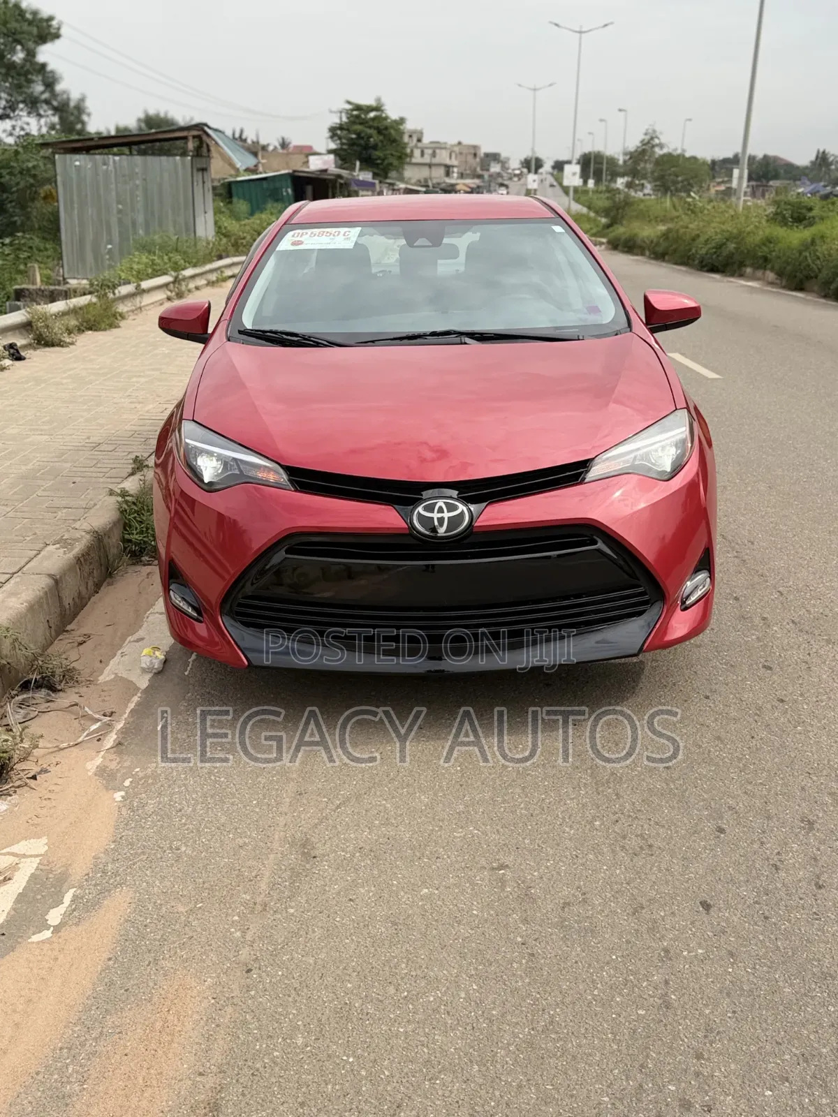 Toyota Corolla L 4dr Sedan (1.8L 4cyl CVT) 2017 Red