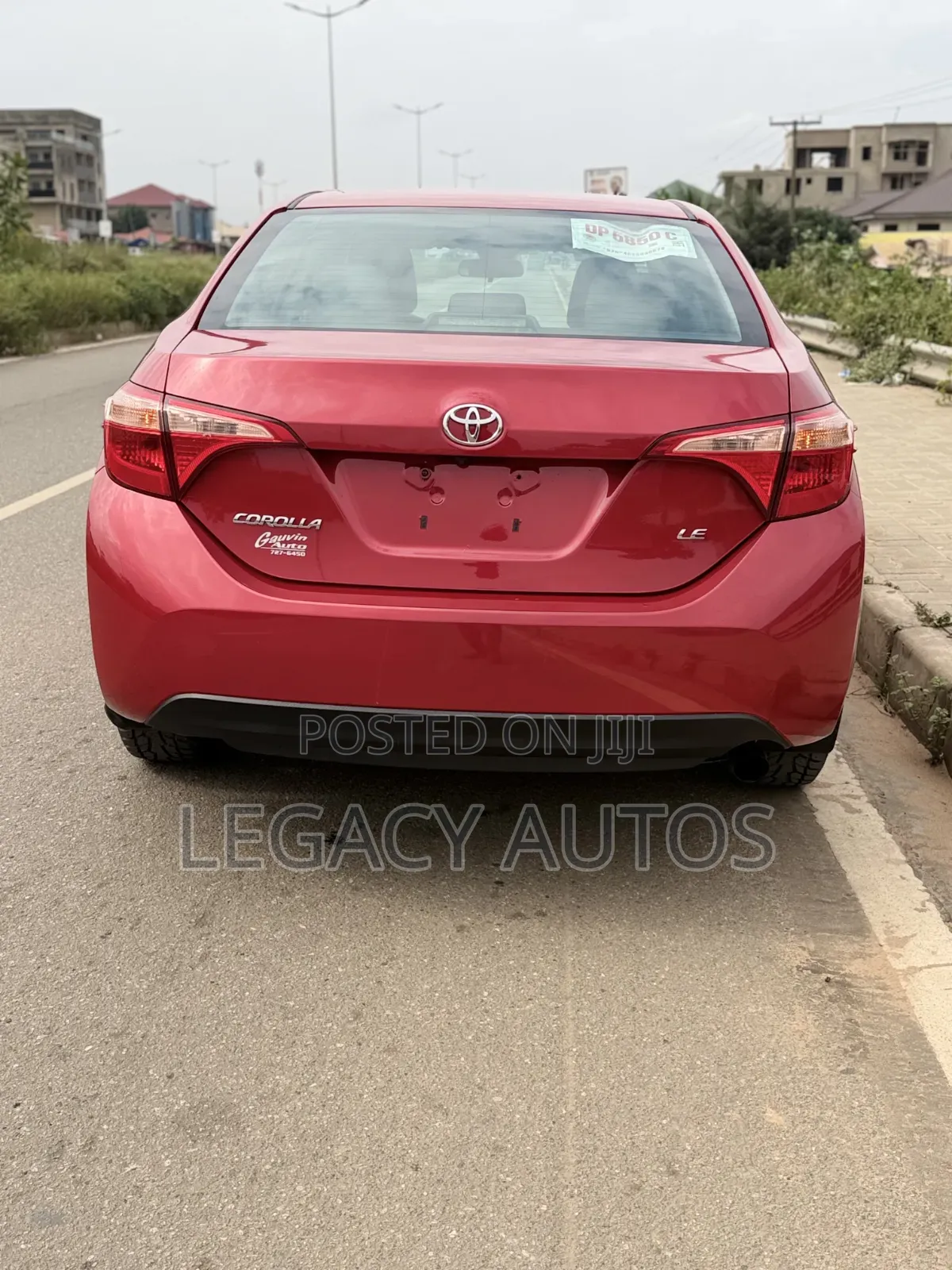 Toyota Corolla L 4dr Sedan (1.8L 4cyl CVT) 2017 Red