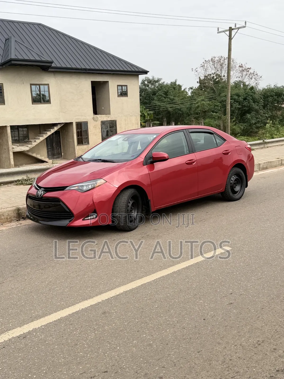 Toyota Corolla L 4dr Sedan (1.8L 4cyl CVT) 2017 Red