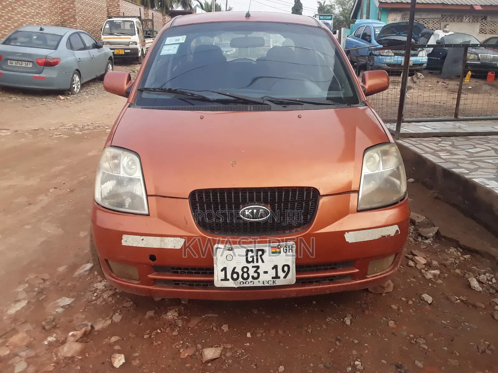 Kia Morning 2007 Brown