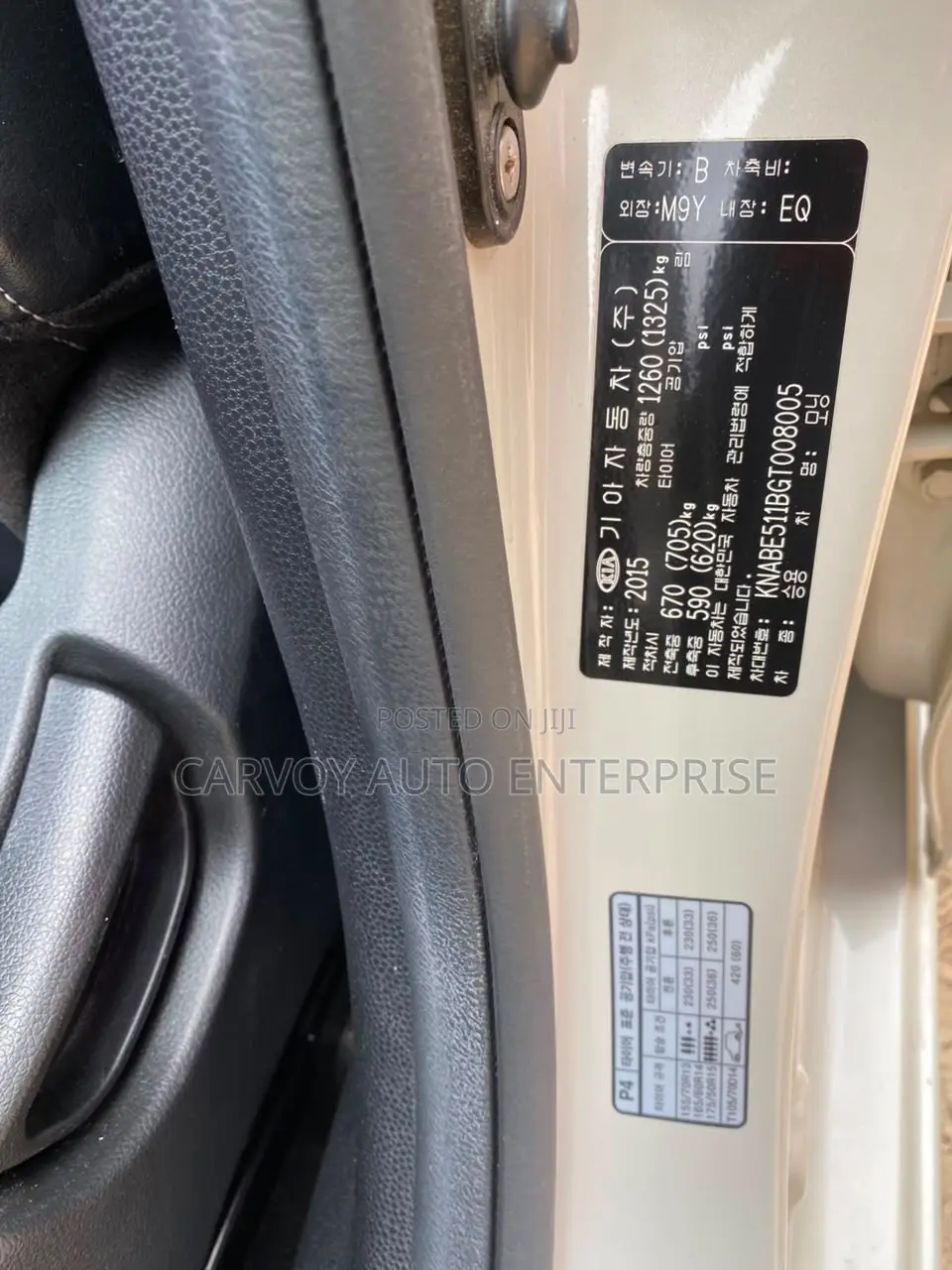 Kia Morning 2015 White