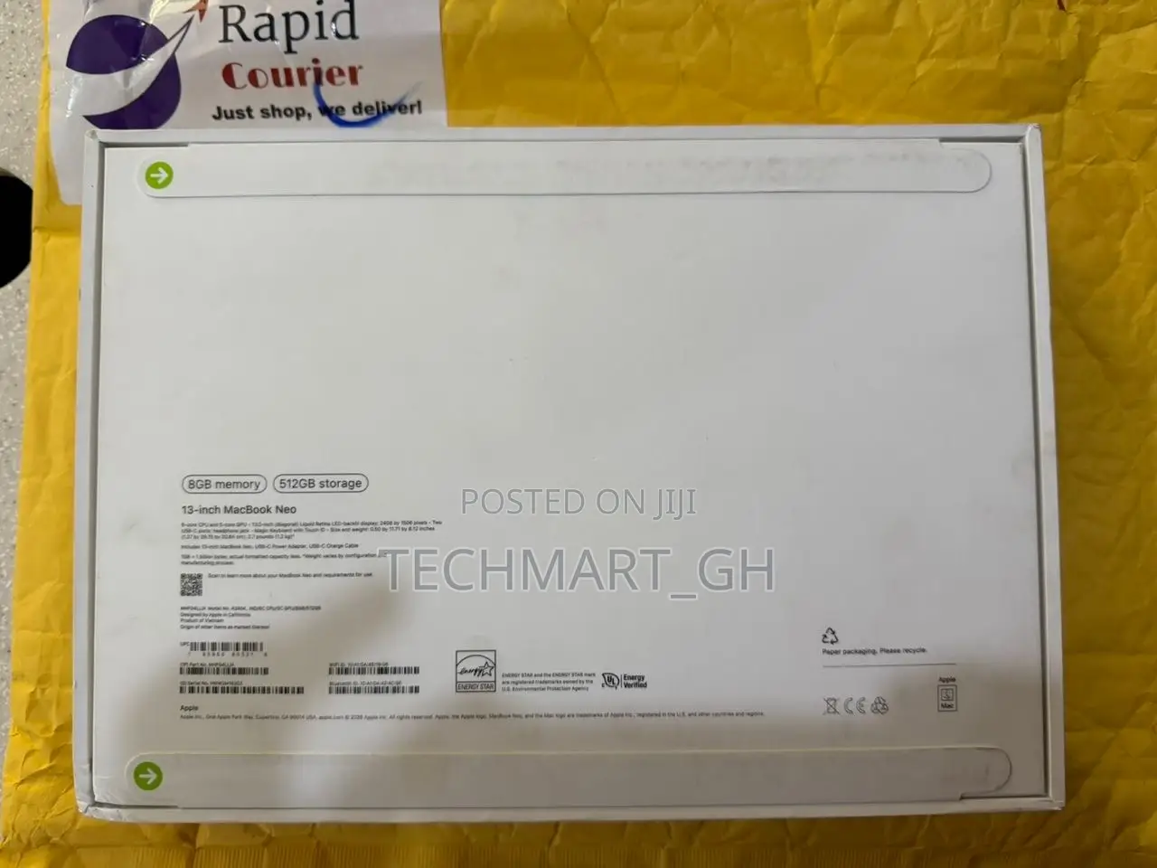 Laptop Apple MacBook Neo 2026 8GB SSD 256GB