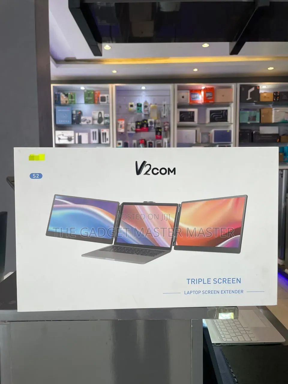 V2Com S2 Triple FHD Laptop Screen Extender